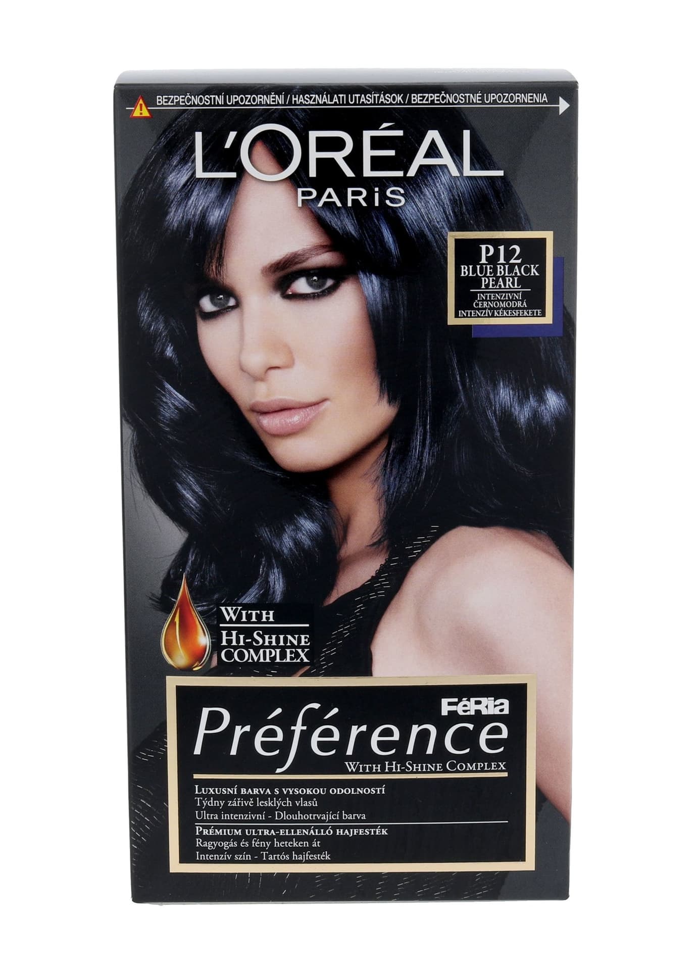

L´Oréal Paris P12 Blue Black Pearl Féria Préférence Farba do włosów 60ml (W)