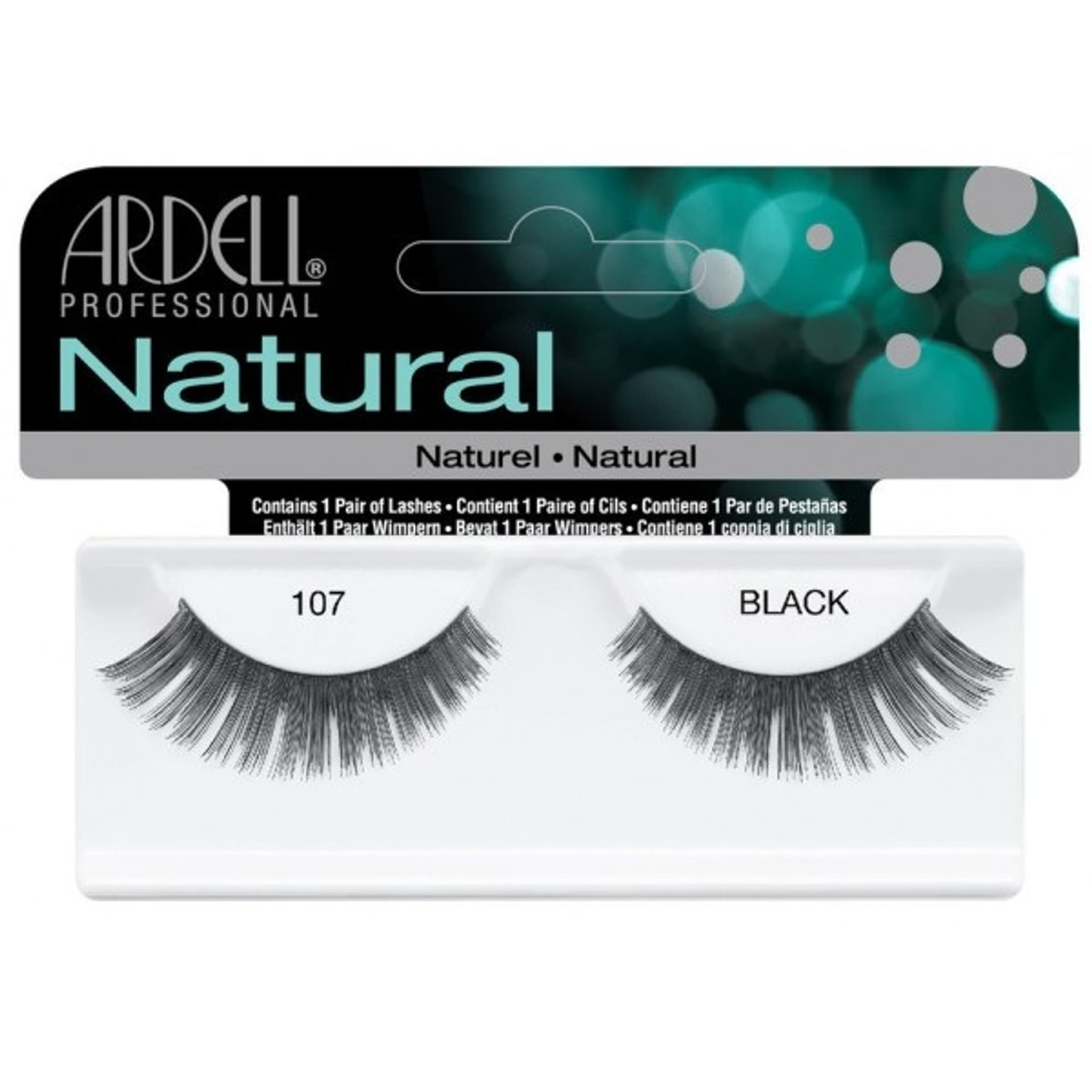 

Ardell Rzęsy i akcesoria Natural 107 1 para sztucznych rzęs Black