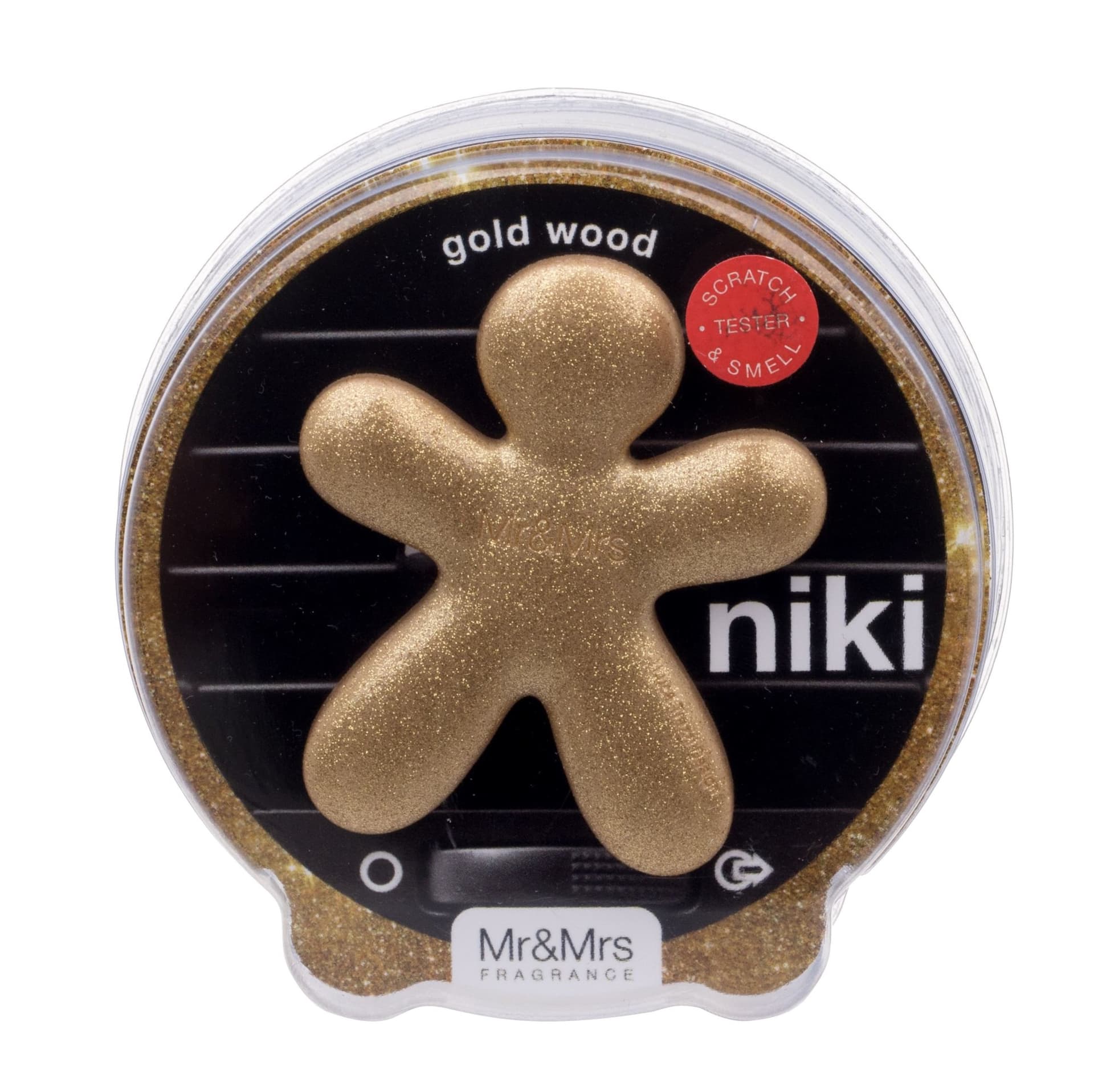 

MrMrs Fragrance Niki Gold Wood Do napełnienia Zapach samochodowy 1 szt (U)