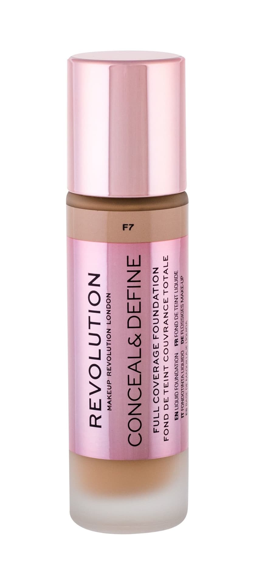 

Makeup Revolution Conceal & Define Foundation Podkład kryjący F7 23ml - 1 szt.