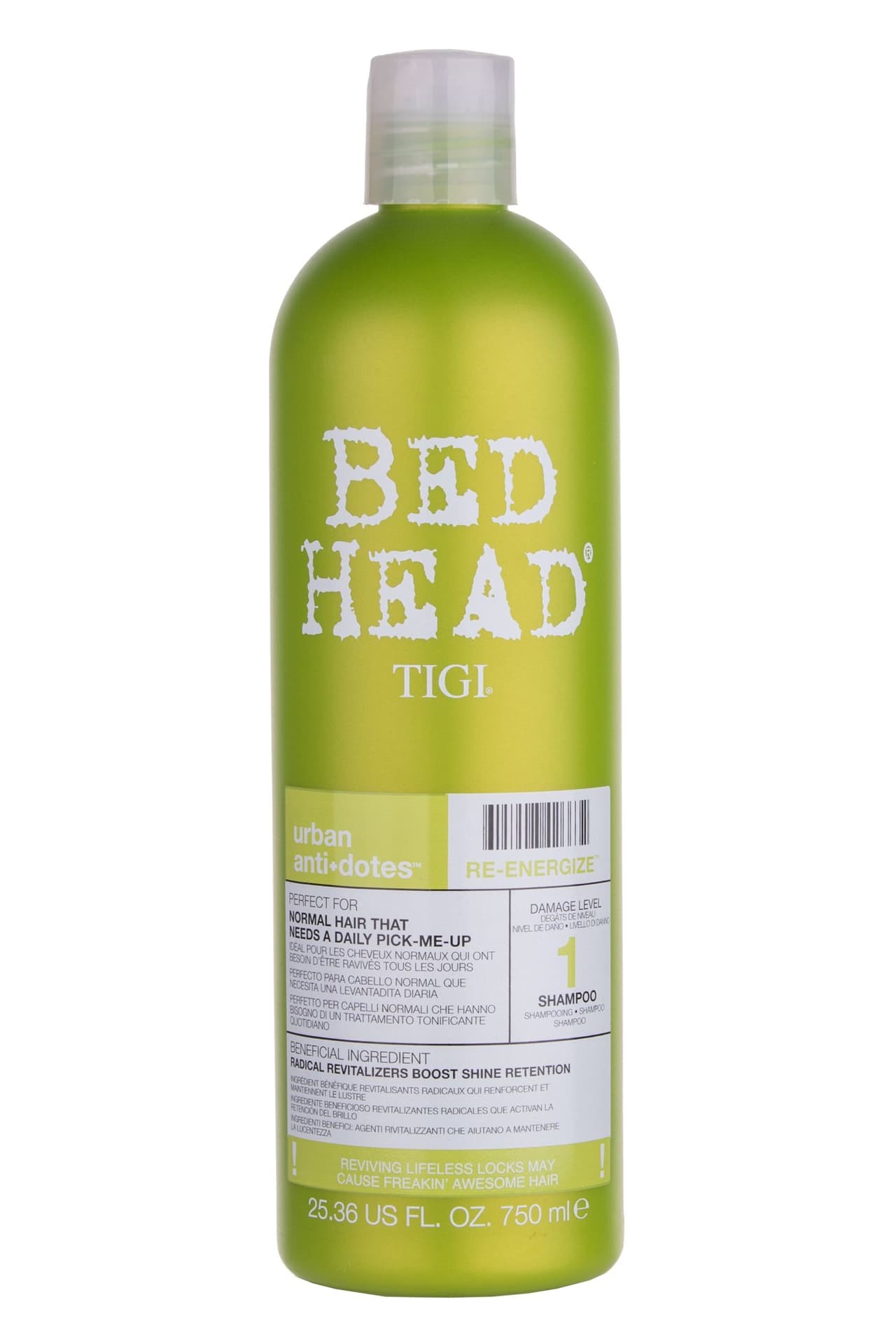 

Tigi Re-Energize Bed Head Szampon do włosów 750ml (W)