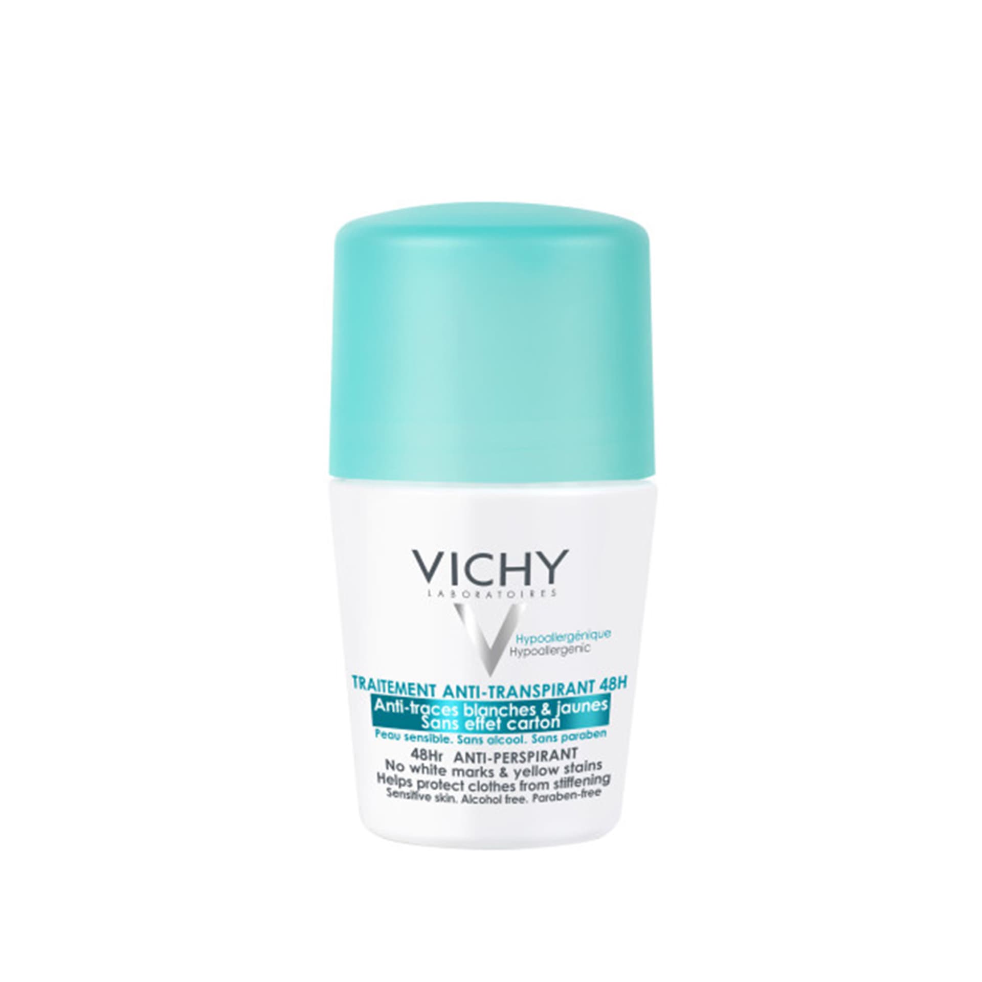 

Vichy Antiperspirant No White Marks Yellow Stains Antyperspirant 50ml (U)