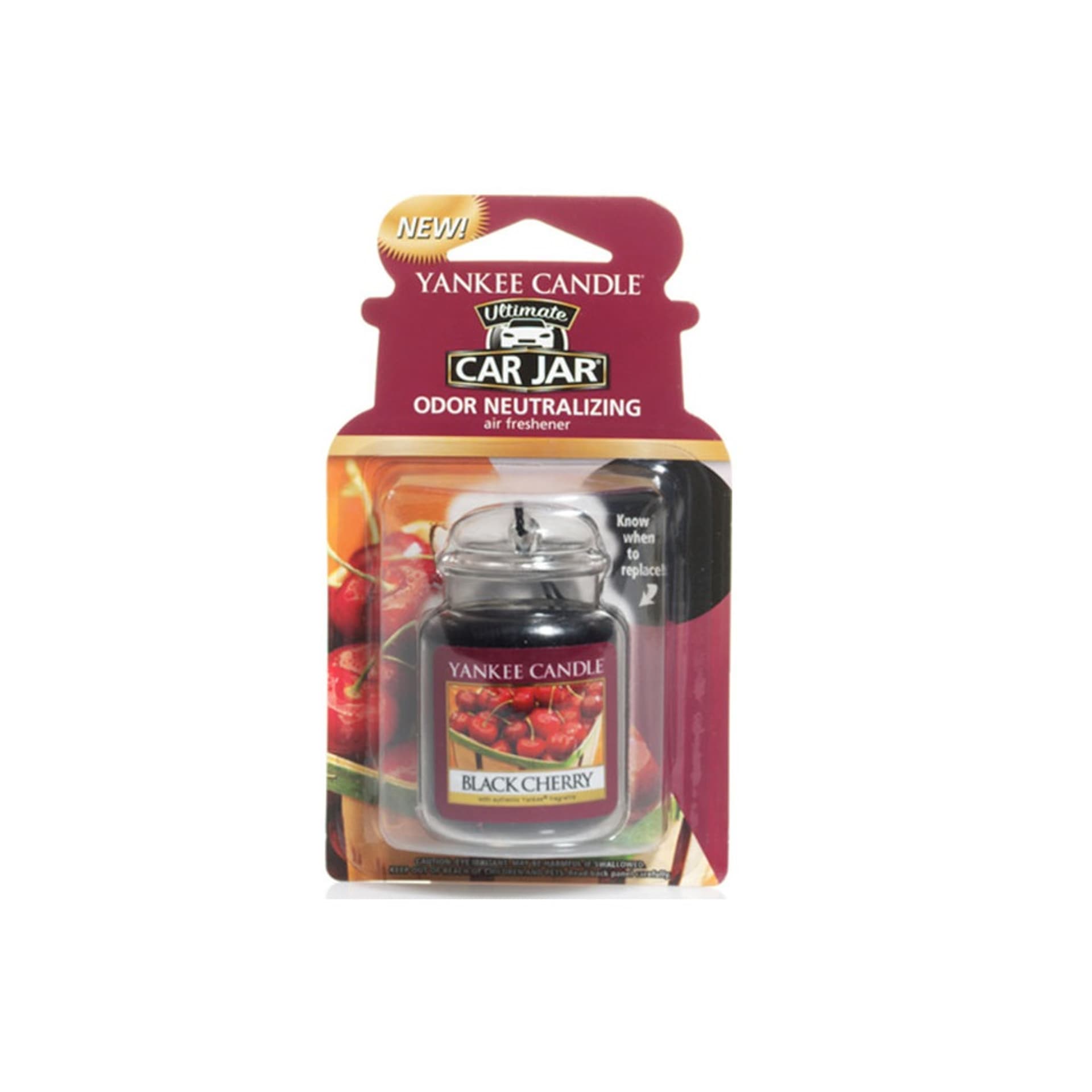 

Yankee Candle Car Jar Black Cherry Zapach samochodowy 1 szt (U)