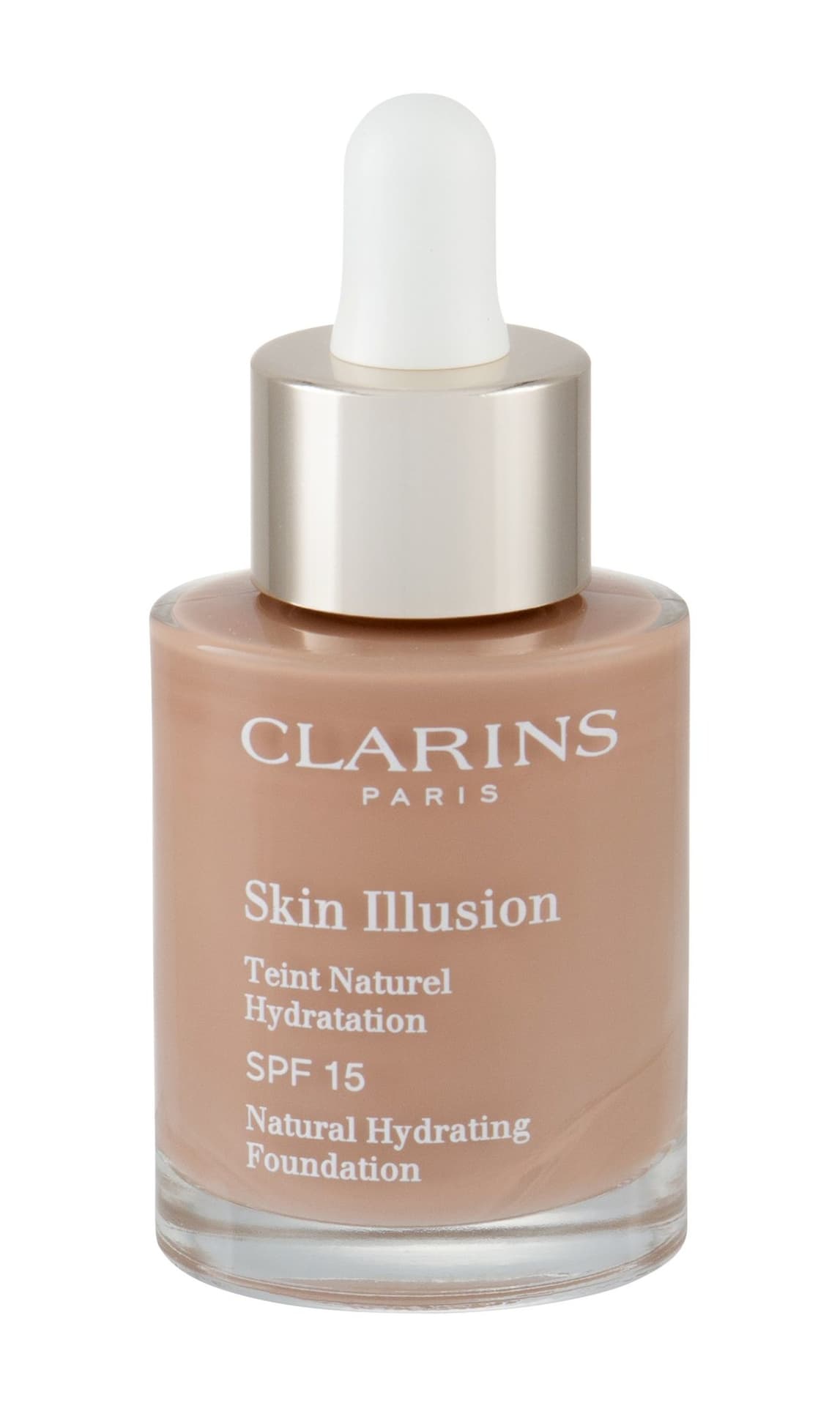 

Clarins 113 Chestnut Natural Hydrating Skin Illusion SPF15 Podkład 30ml (W)