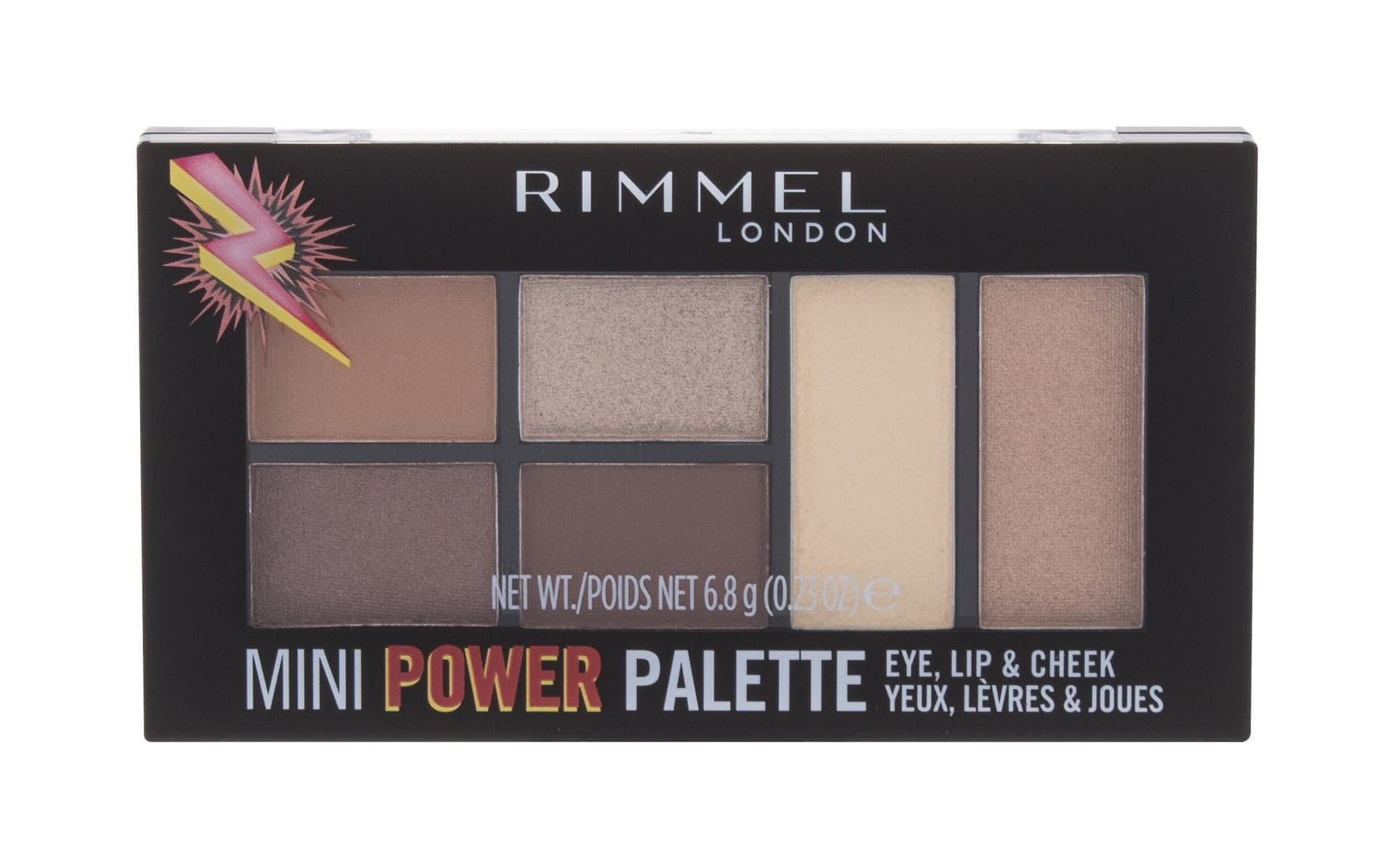 

Rimmel London 001 Fearless Mini Power Palette Zestaw kosmetyków 6,8g (W)