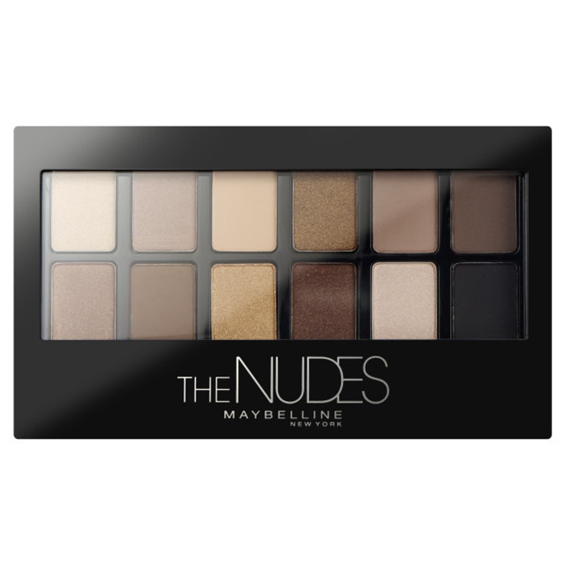 

Maybelline The Nudes Eyeshadow Palette paleta 12 cieni do powiek 9.6g