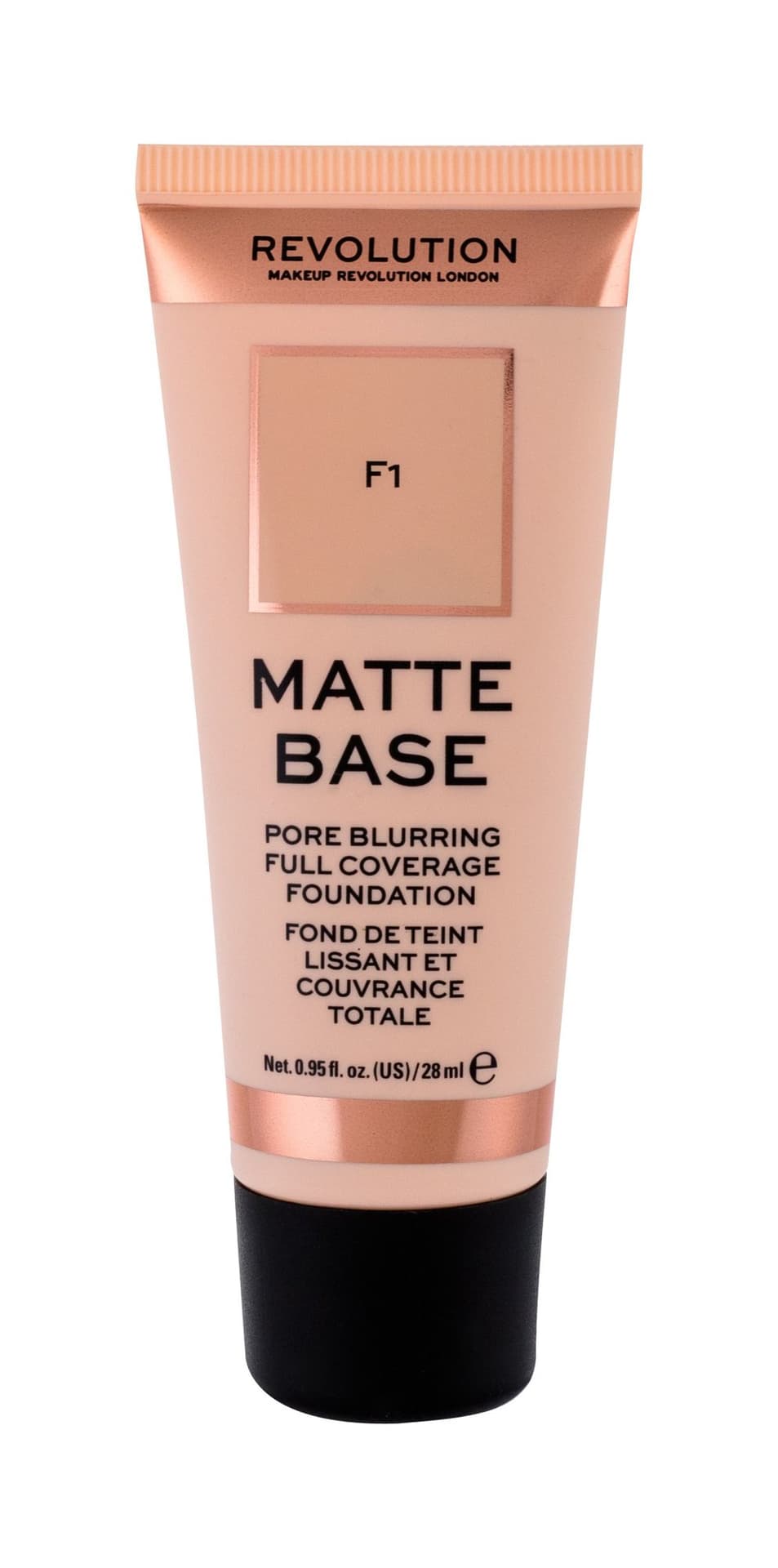 

Makeup Revolution Podkład matujący do twarzy Matte Base Foundation F1 28 ml