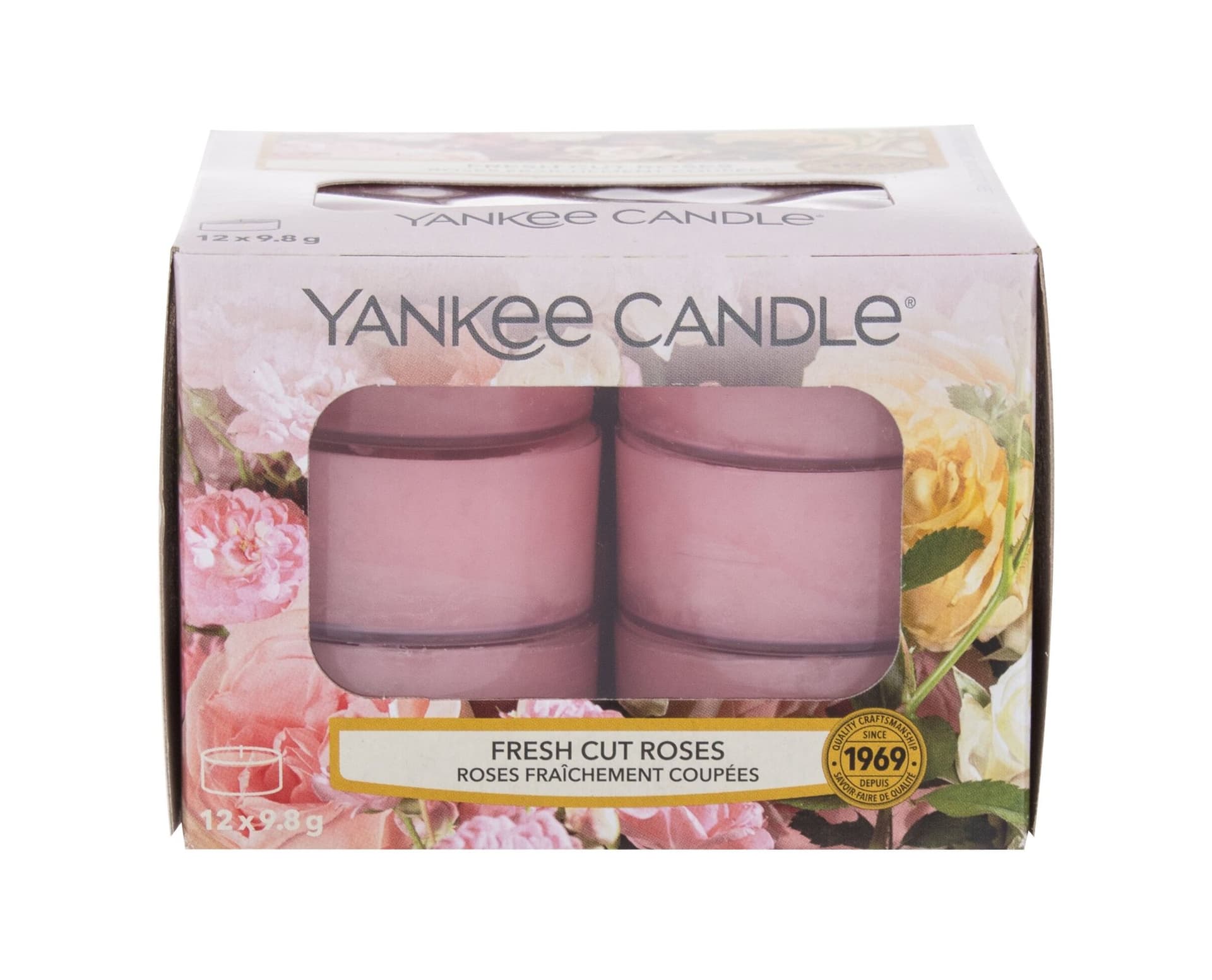 

Yankee Candle Fresh Cut Roses Świeczka zapachowa 117,6g (U)