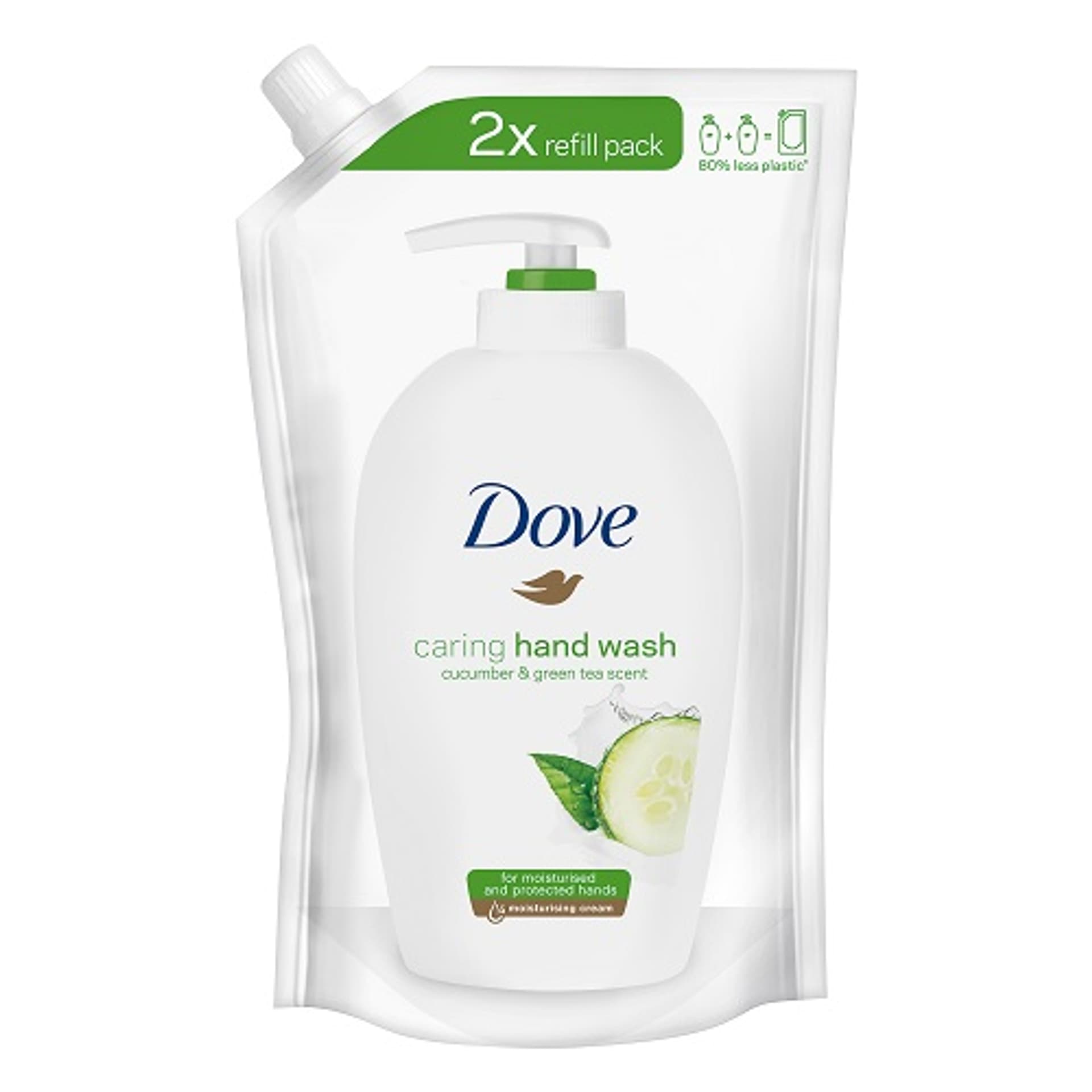 

Mydło w płynie zapas, DOVE 500ml Cucumber & green tea