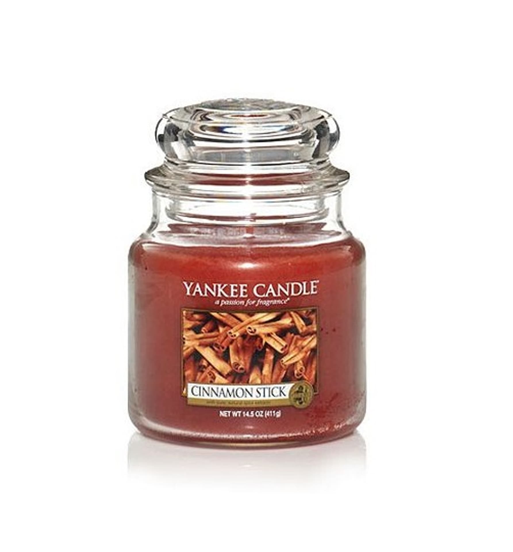 

Yankee Candle Świeca zapachowa średni słój Cinnamon Stick 411g