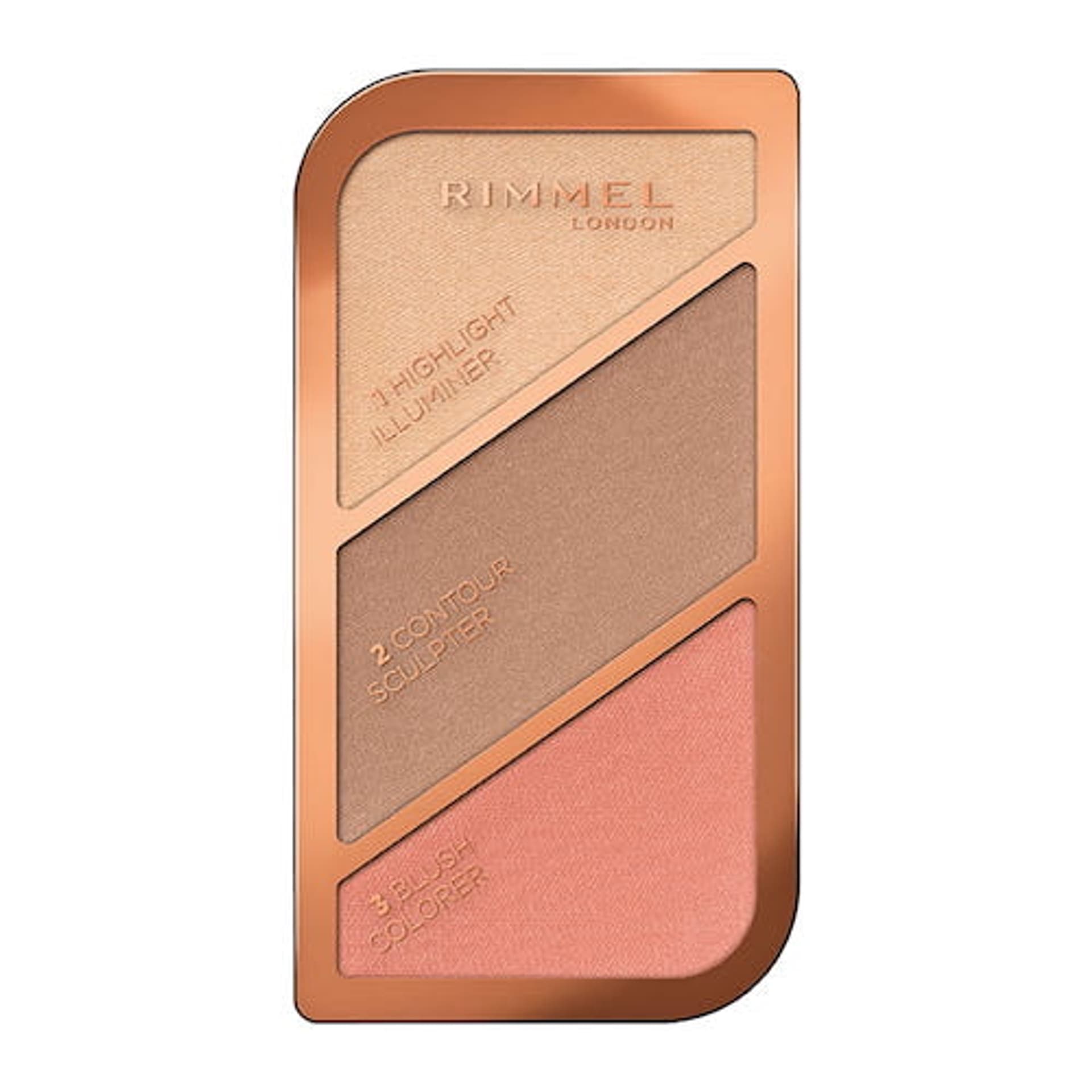 

Rimmel Kate Sculpting Palette paletka do konturowania twarzy 002 Coral Glow 18.5g