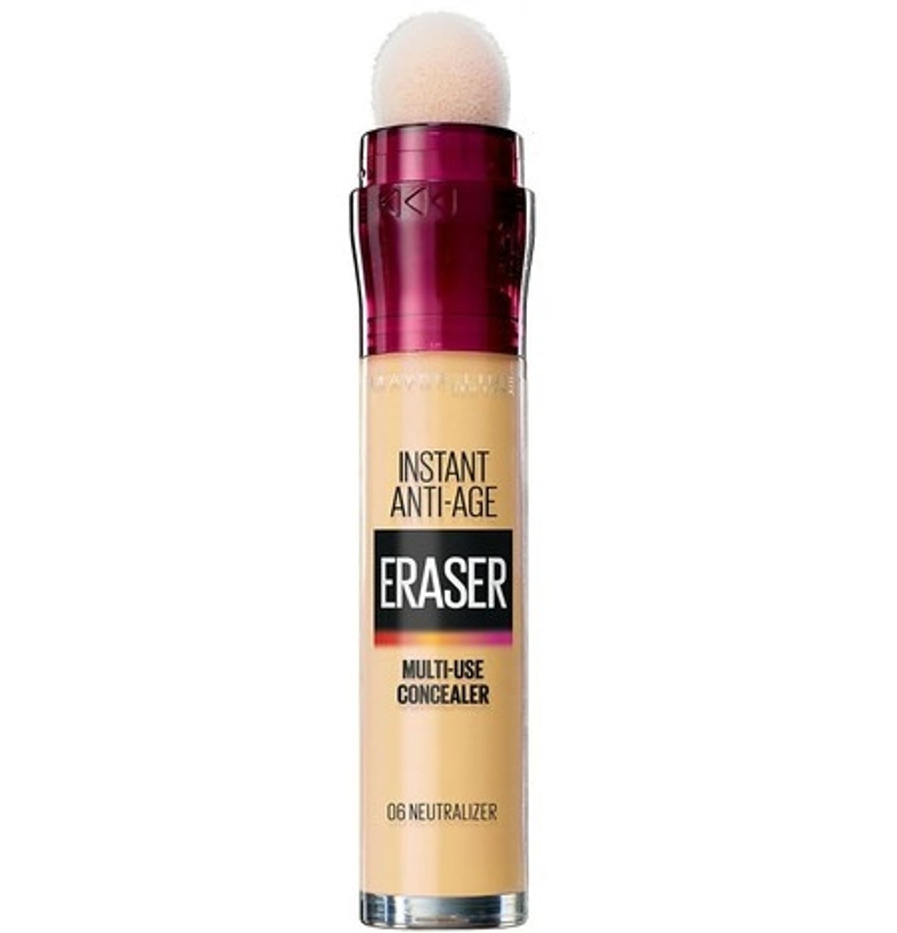 

Maybelline Instant Anti-Age Eraser Concealer korektor do twarzy z gąbeczką 06 Neutralizer 6.8ml