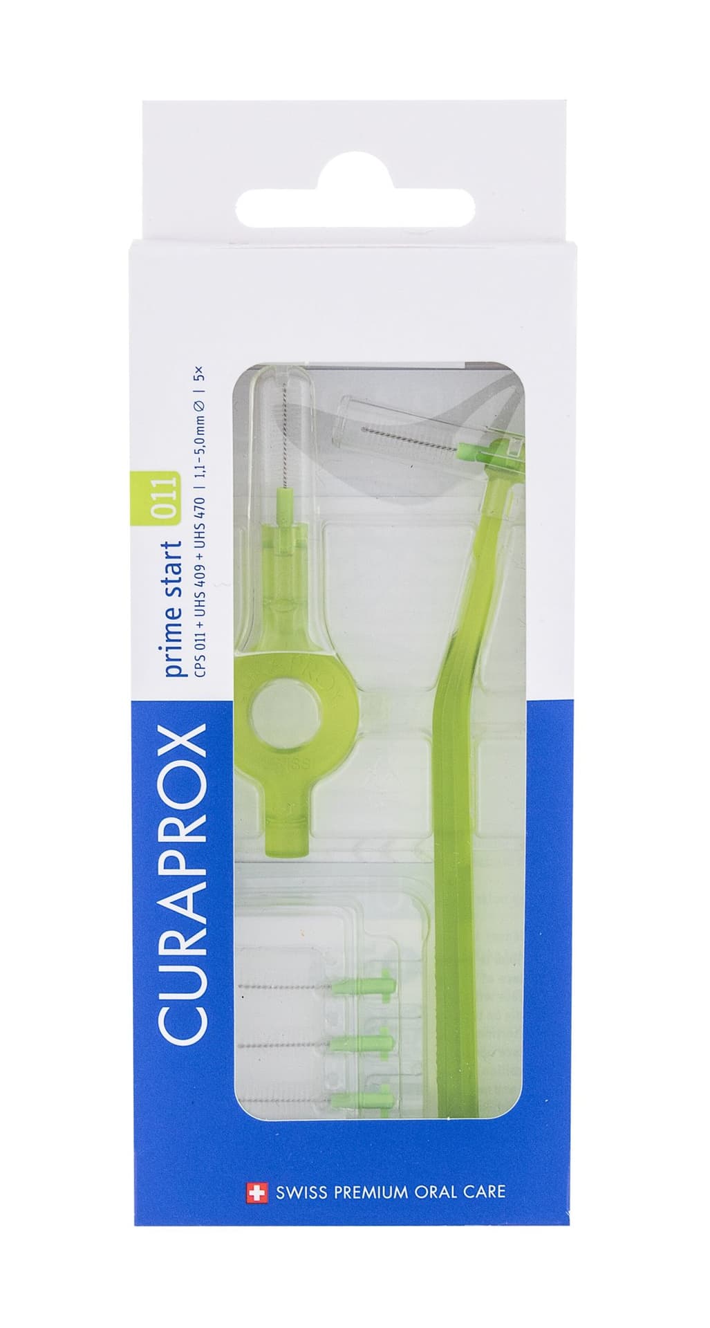 

Curaprox CPS 011 Prime Start 1,1 - 5,0 mm Szczoteczka do przestrzeni międzyzębowych 5 szt (U)
