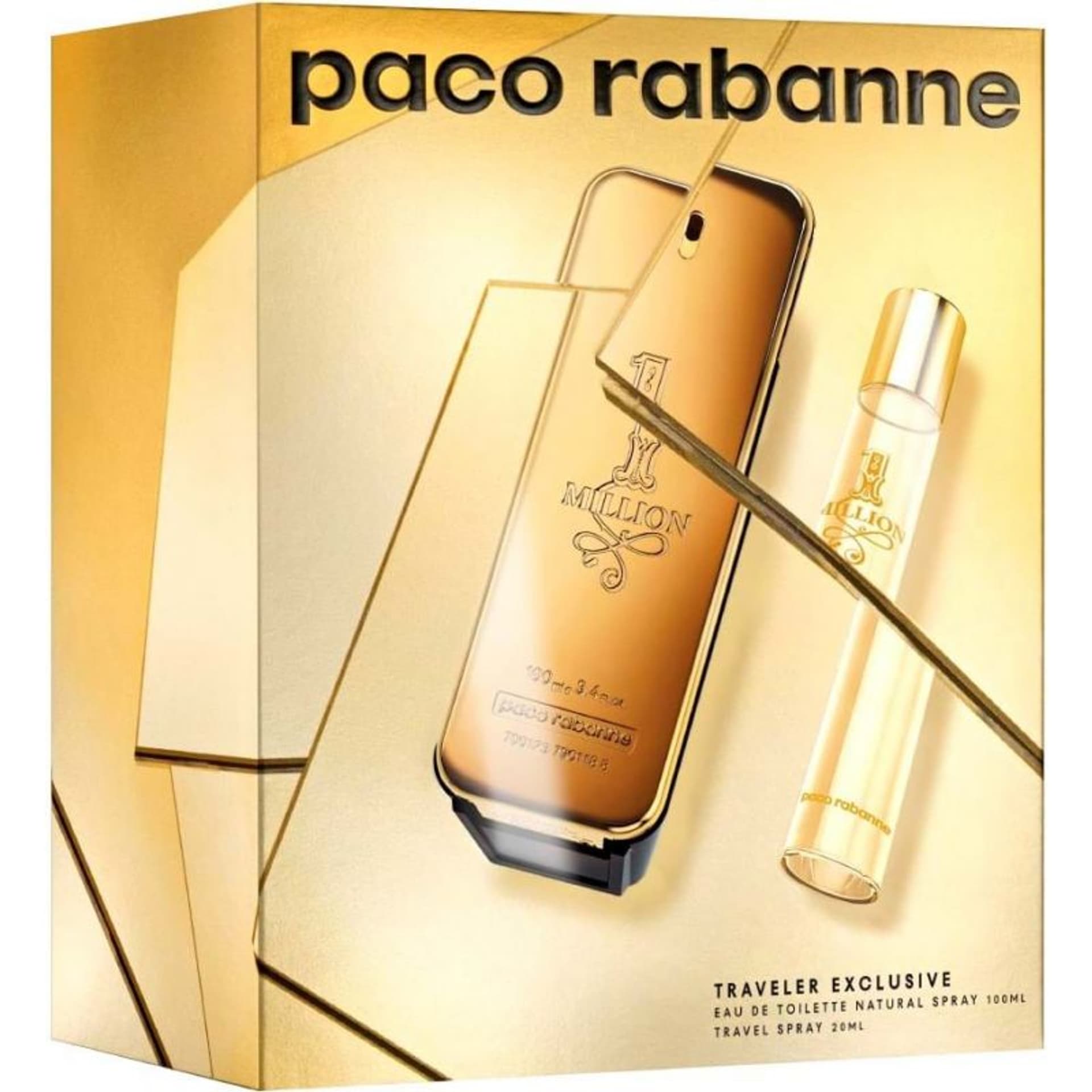 

Paco Rabanne 1 Million EDT 100ml EDT 100ml + EDT 20ml (M)