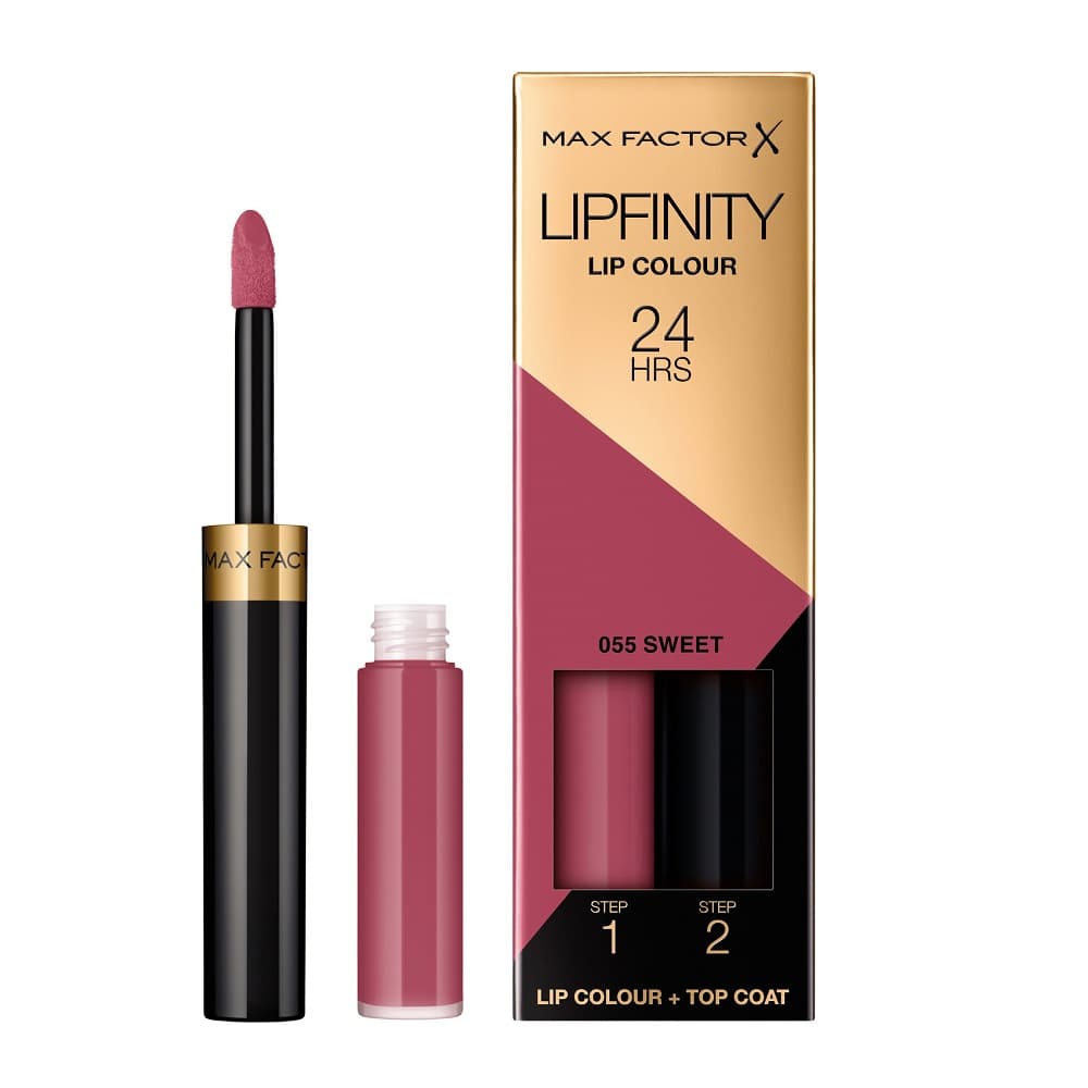 

Max Factor Lipfinity Lip Colour dwufazowa pomadka w płynie o długotrwałym efekcie 55 Sweet