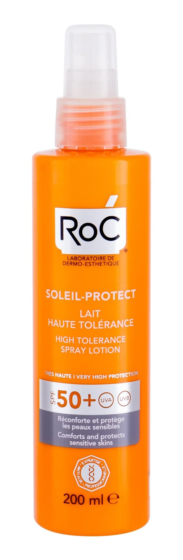 

RoC High Tolerance Soleil-Protect SPF50+ Preparat do opalania ciała 200ml (W)