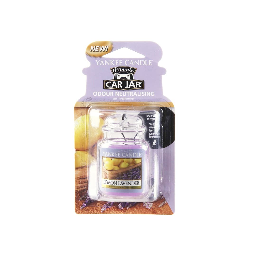 

Yankee Candle Car Jar Lemon Lavender Zapach samochodowy 1 szt (U)