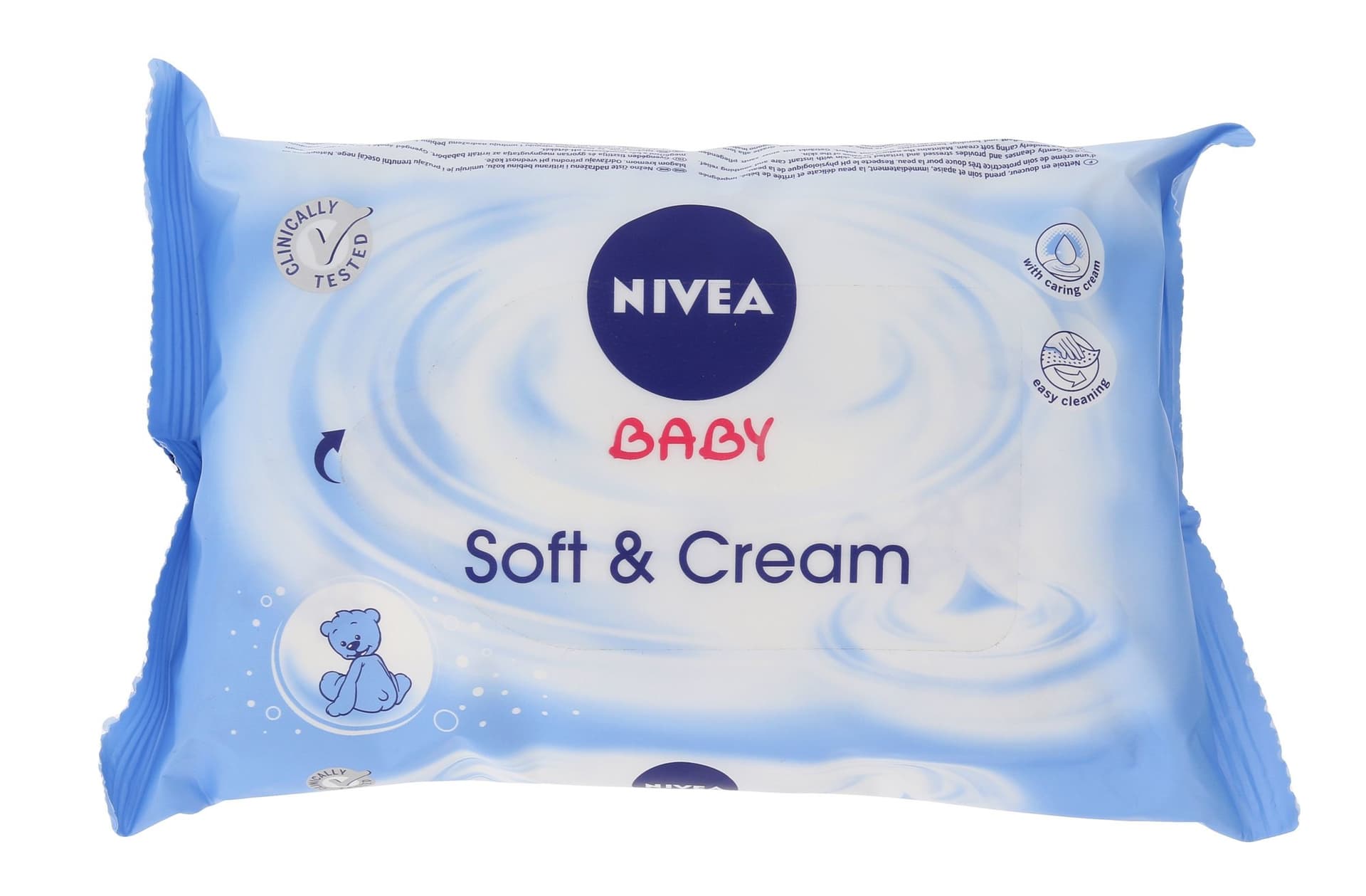 

Nivea Soft Cream Baby Chusteczki oczyszczające 63 szt (K)