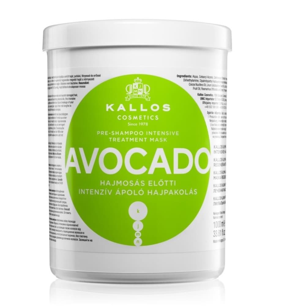 

Kallos Cosmetics Avocado Maska do włosów 1000ml (W)
