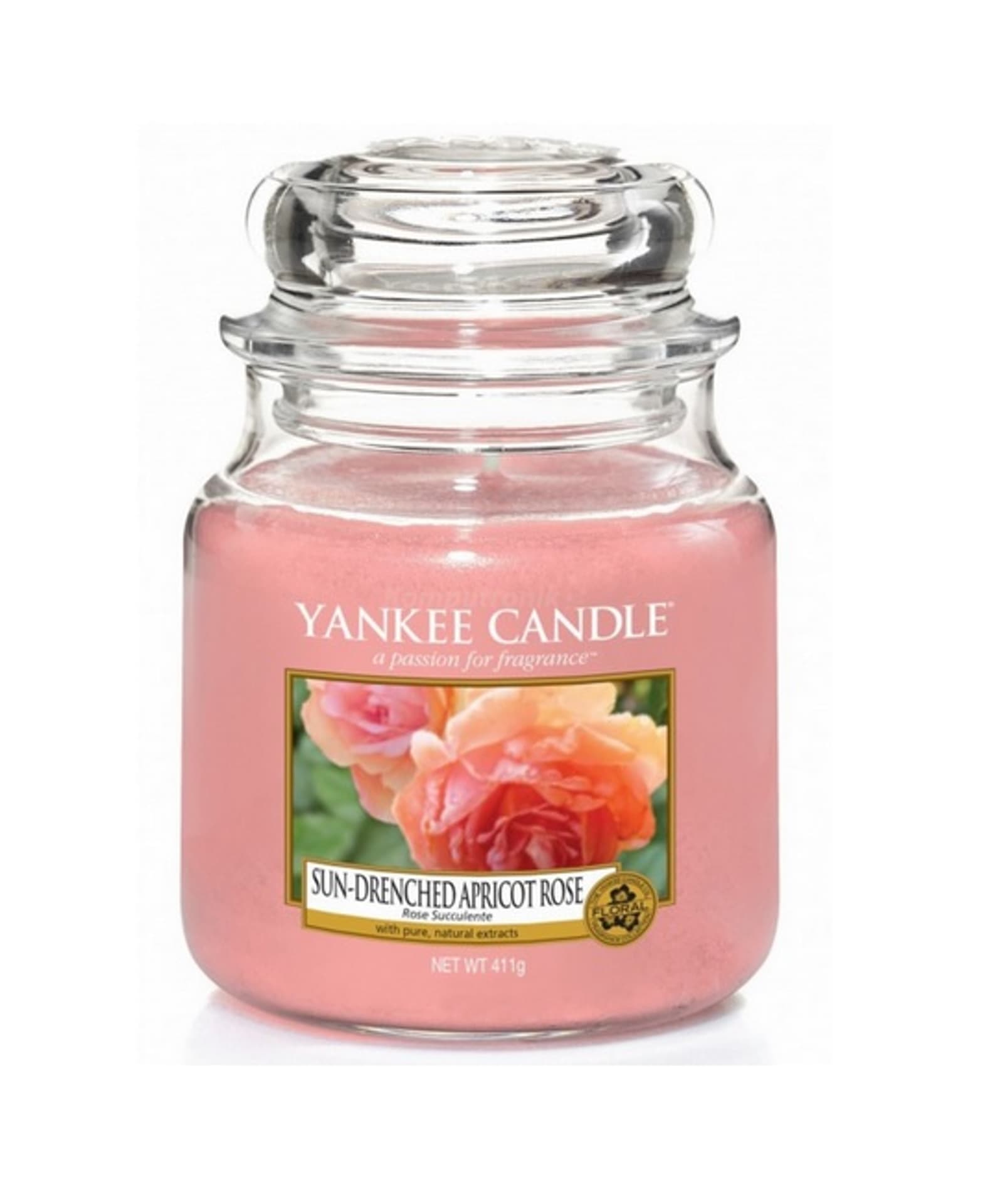 

Yankee Candle Sun-Drenched Apricot Rose Świeczka zapachowa 411g (U)