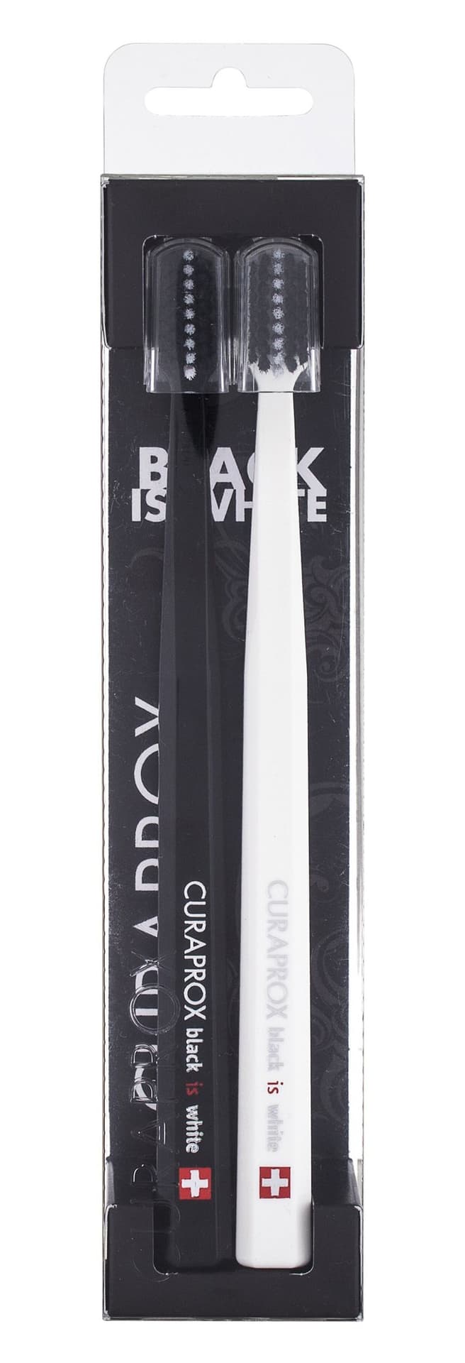 

Curaprox Black White Black Is White Szczoteczka do zębów 2 szt (U)