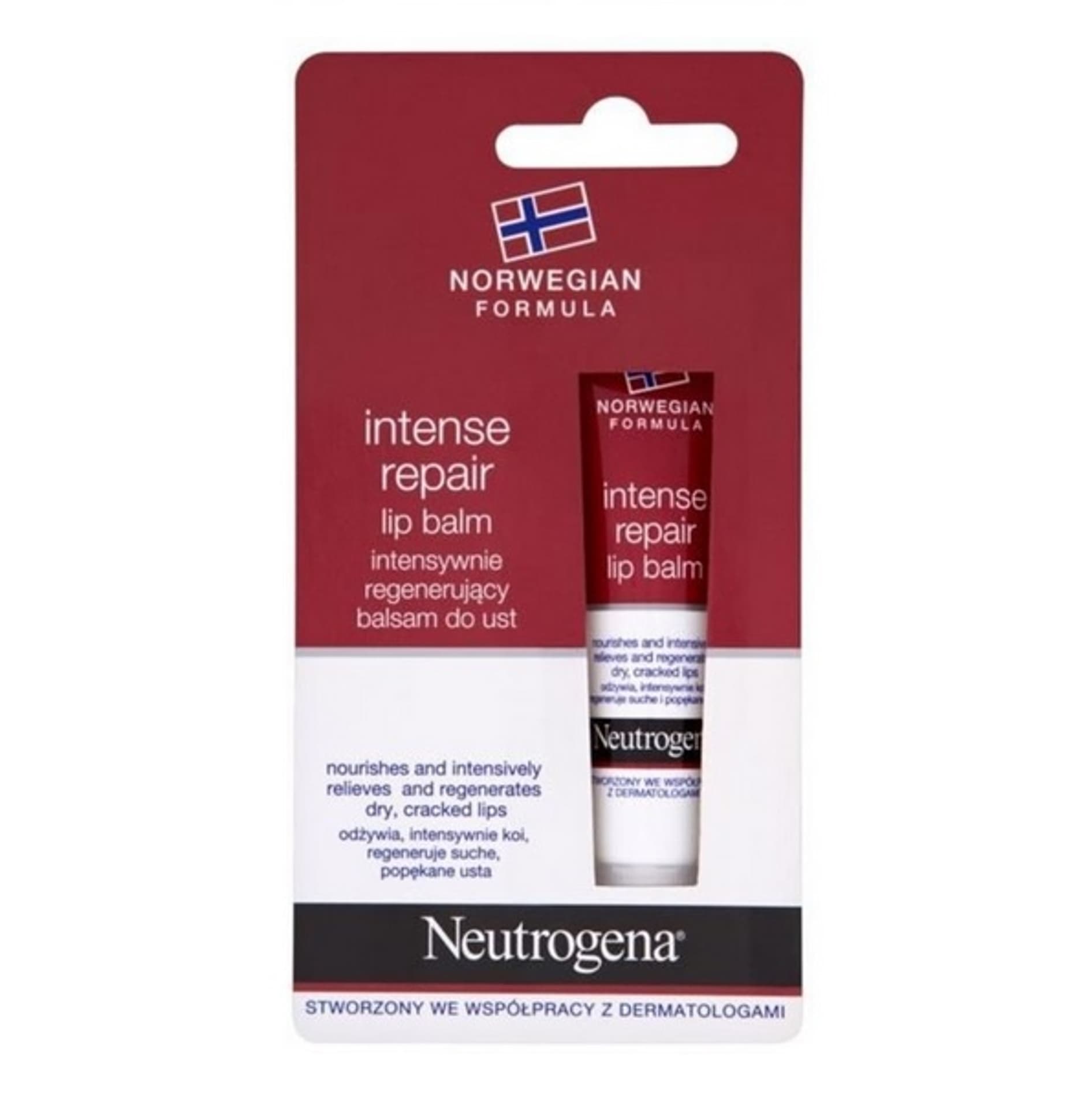 

Neutrogena Formuła Norweska Balsam do ust intensywnie regenerujący 15ml