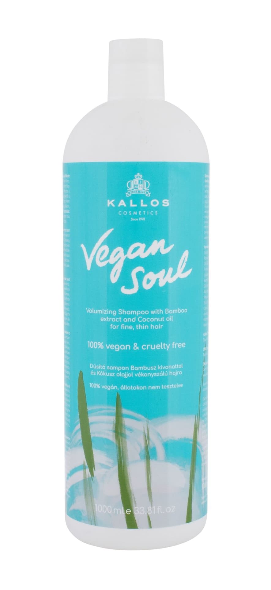 

Kallos Cosmetics Volumizing Vegan Soul Szampon do włosów 1000ml (W)