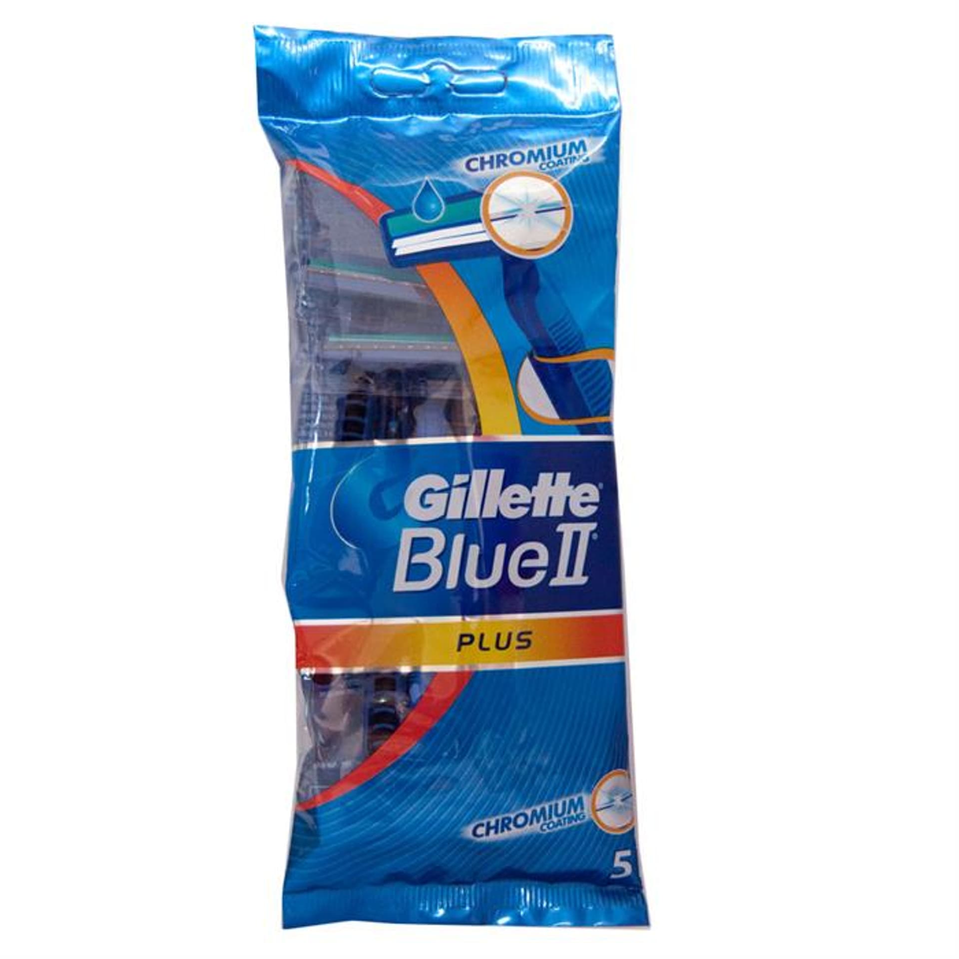 

Gillette Plus Blue II Maszynka do golenia 5 szt (M)
