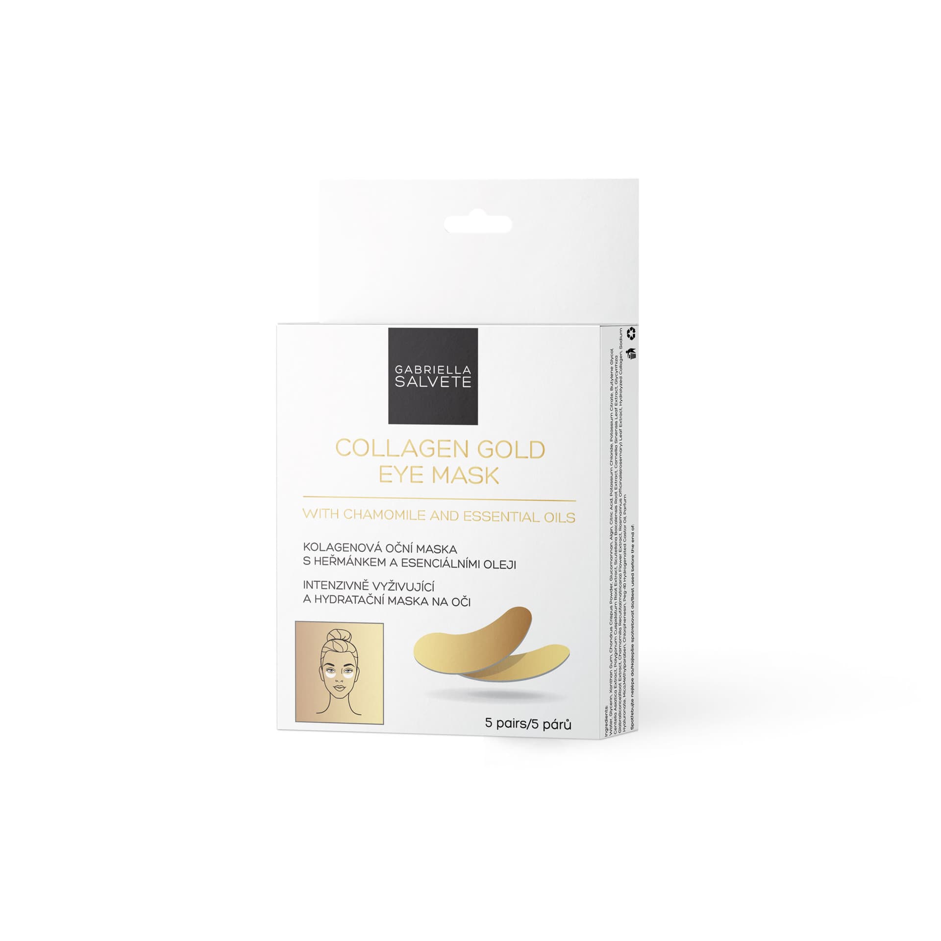 

Gabriella Salvete Collagen Gold Maseczka na okolice oczu 5 szt (W)