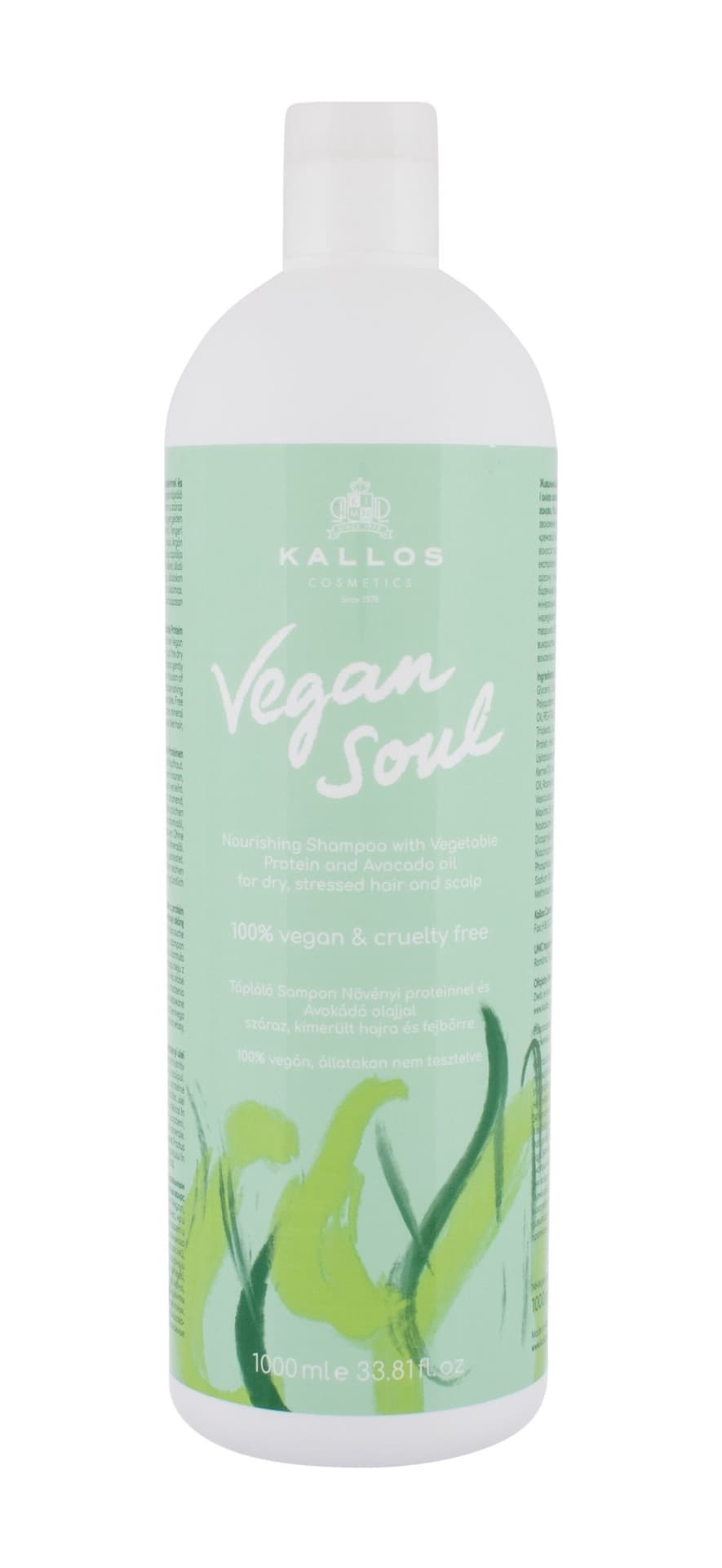 

Kallos Cosmetics Nourishing Vegan Soul Szampon do włosów 1000ml (W)