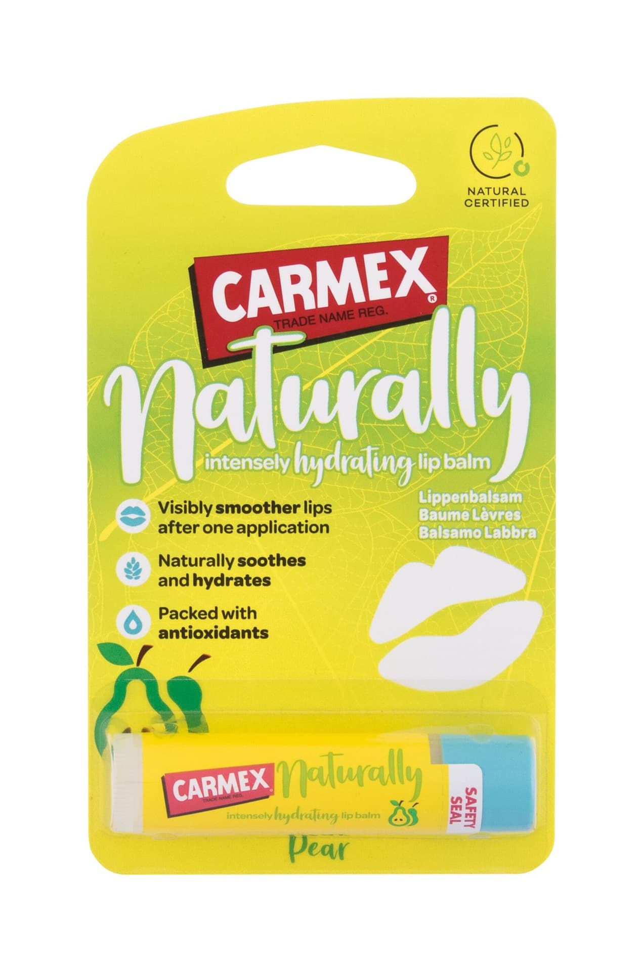 

Carmex Pear Naturally Balsam do ust 4,25g (W)