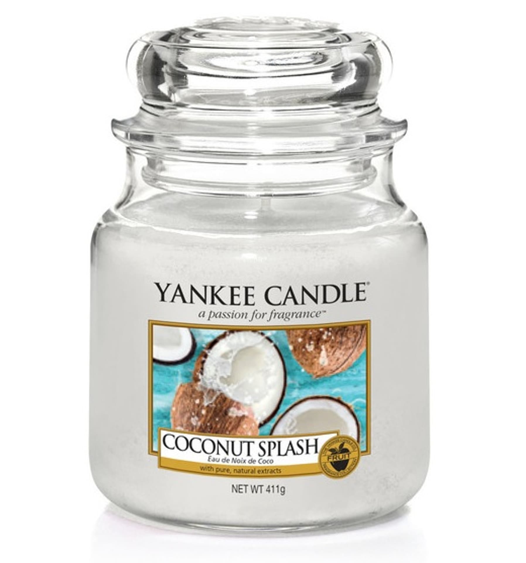 

Yankee Candle Coconut Splash Świeczka zapachowa 411g (U)