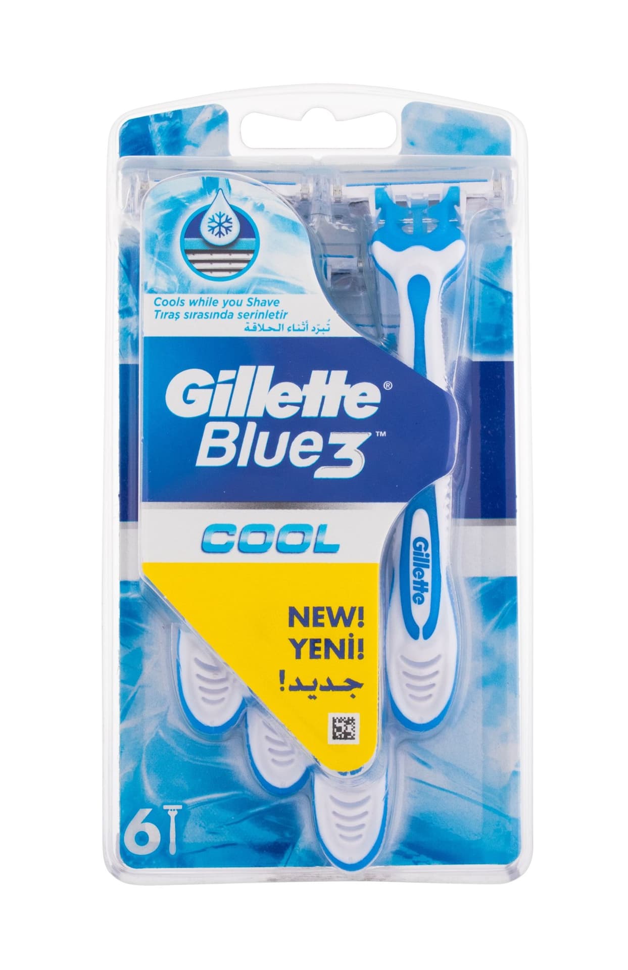 

Gillette Cool Blue3 Maszynka do golenia 6 szt (M)