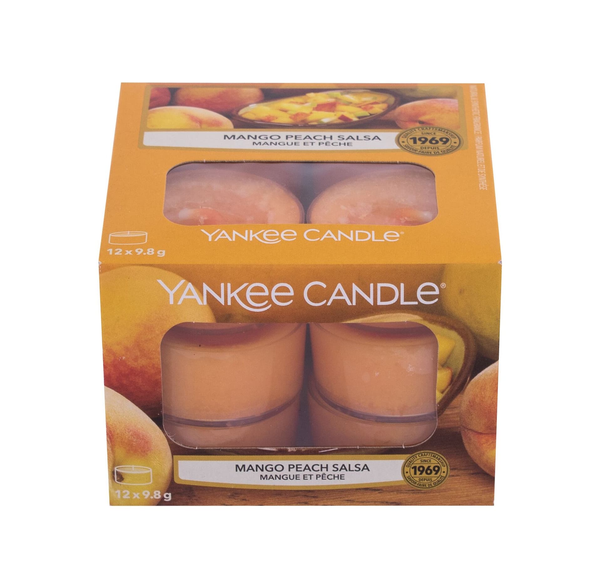

Yankee Candle Mango Peach Salsa Świeczka zapachowa 117,6g (U)