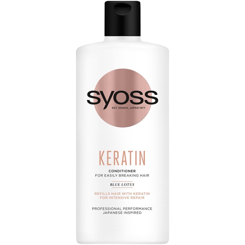 

Syoss Keratin Odżywka odbudowująca do włosów łamliwych 440ml