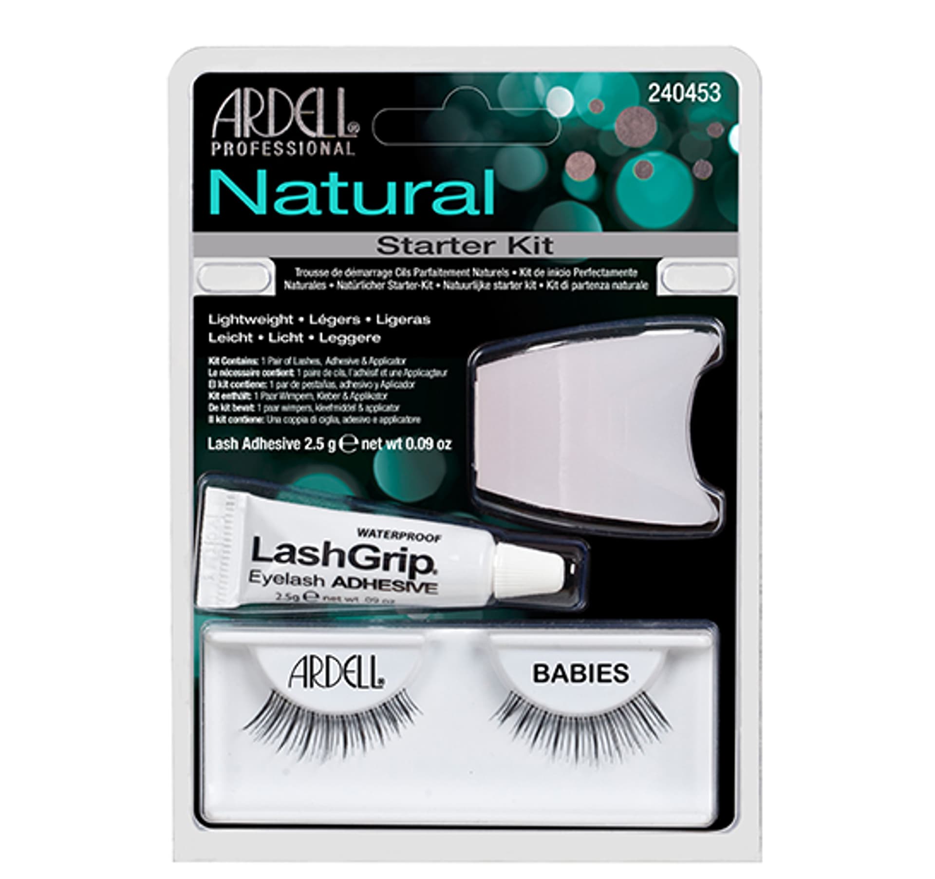 

Ardell Black Babies Natural Sztuczne rzęsy 1 szt Sztuczne rzęsy Natural 1 para + Klej do rzęs LashGrip 2,5g + Aplikator (W)