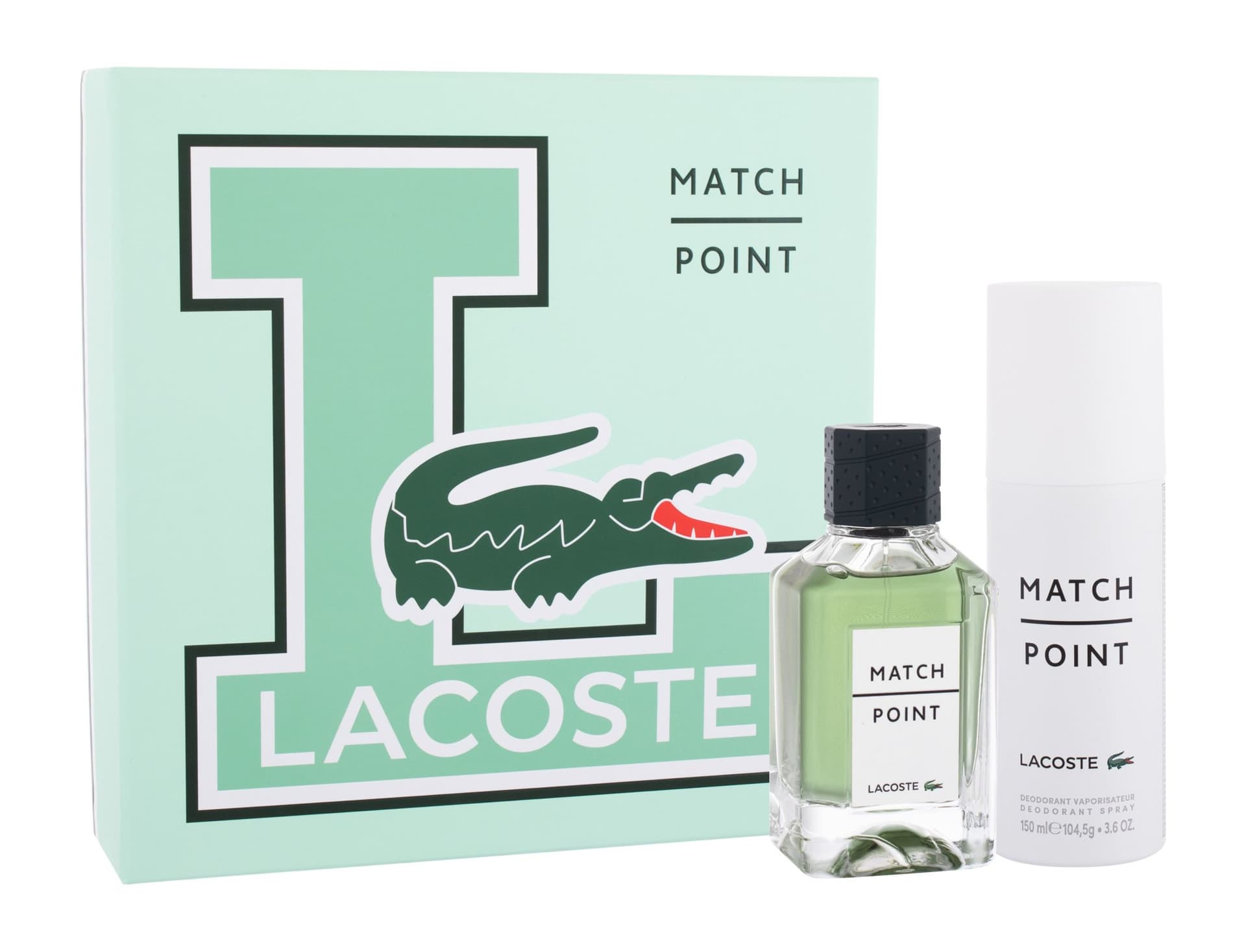 

Lacoste Match Point EDT 100ml EDT 100ml + dezodorant 150ml (M)
