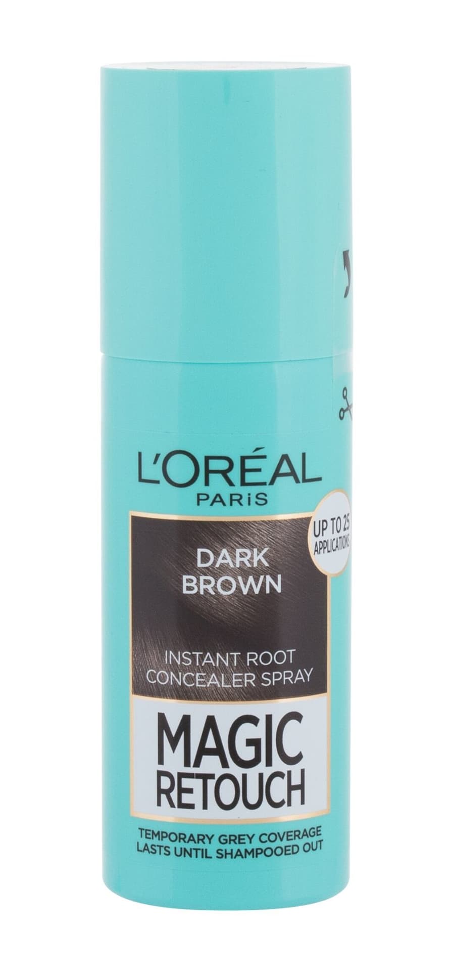 

L´Oréal Paris Dark Brown Instant Root Concealer Spray Magic Retouch Farba do włosów 75ml (W)