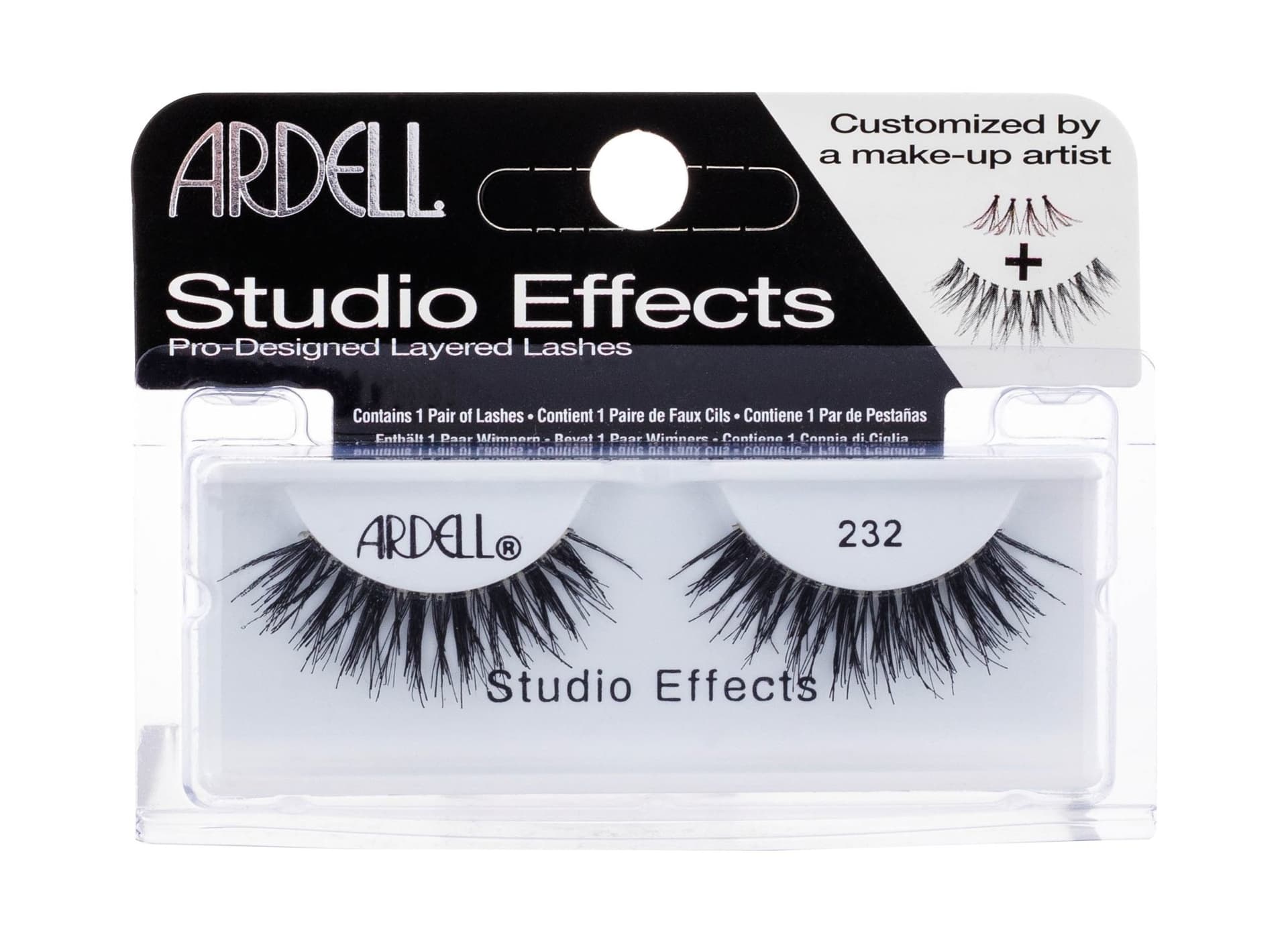 

Ardell Black 232 Studio Effects Sztuczne rzęsy 1 szt (W)