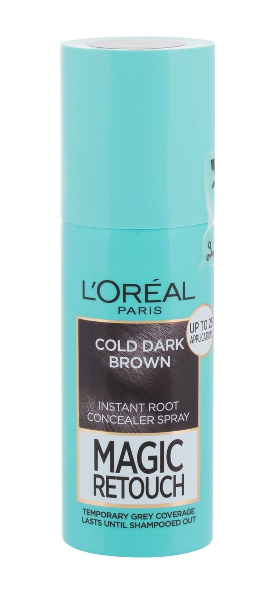 

L´Oréal Paris Cold Dark Brown Instant Root Concealer Spray Magic Retouch Farba do włosów 75ml (W)