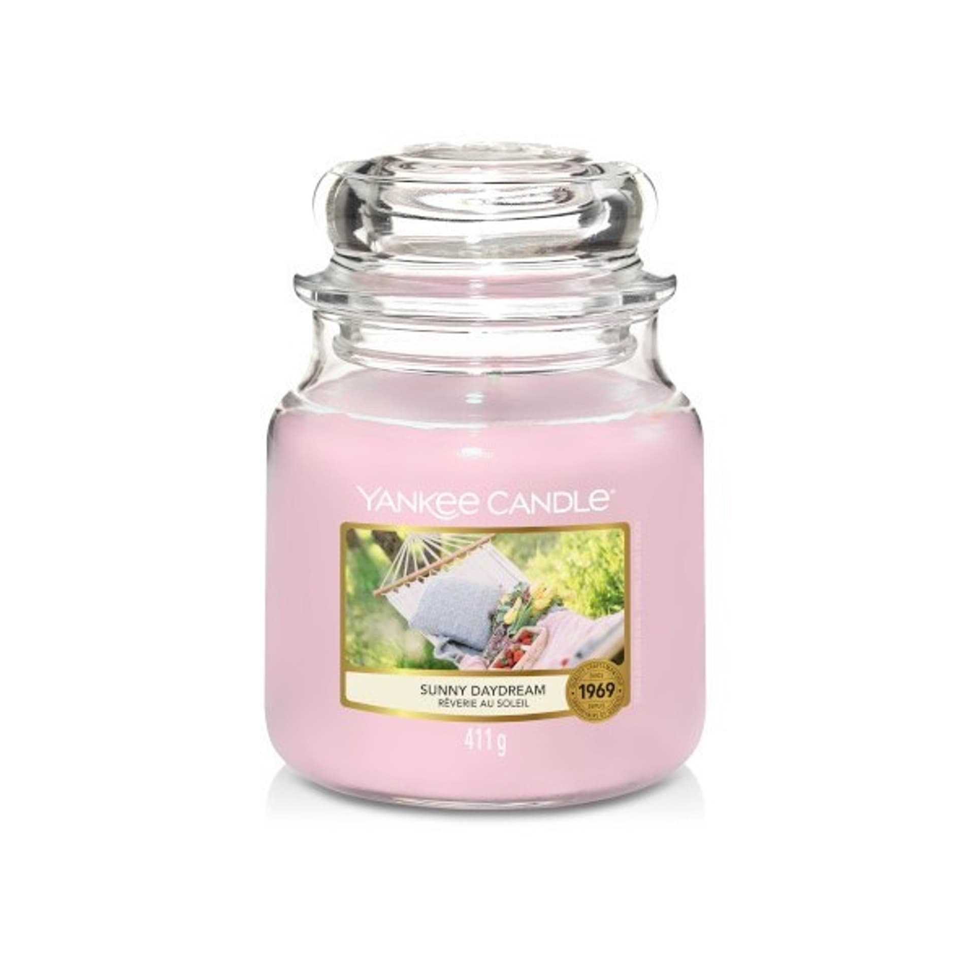 

Yankee Candle Świeca zapachowa średni słój Sunny Daydream 411g