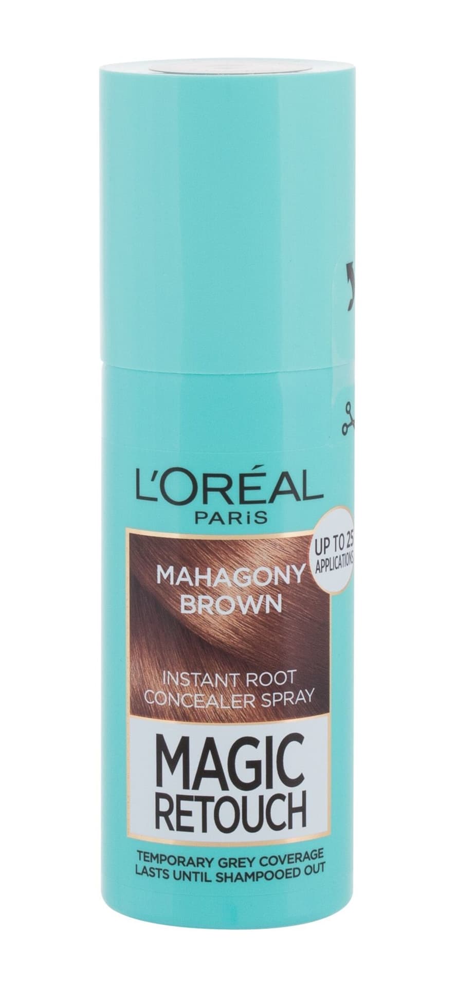 

L´Oréal Paris Mahagony Brown Instant Root Concealer Spray Magic Retouch Farba do włosów 75ml (W)