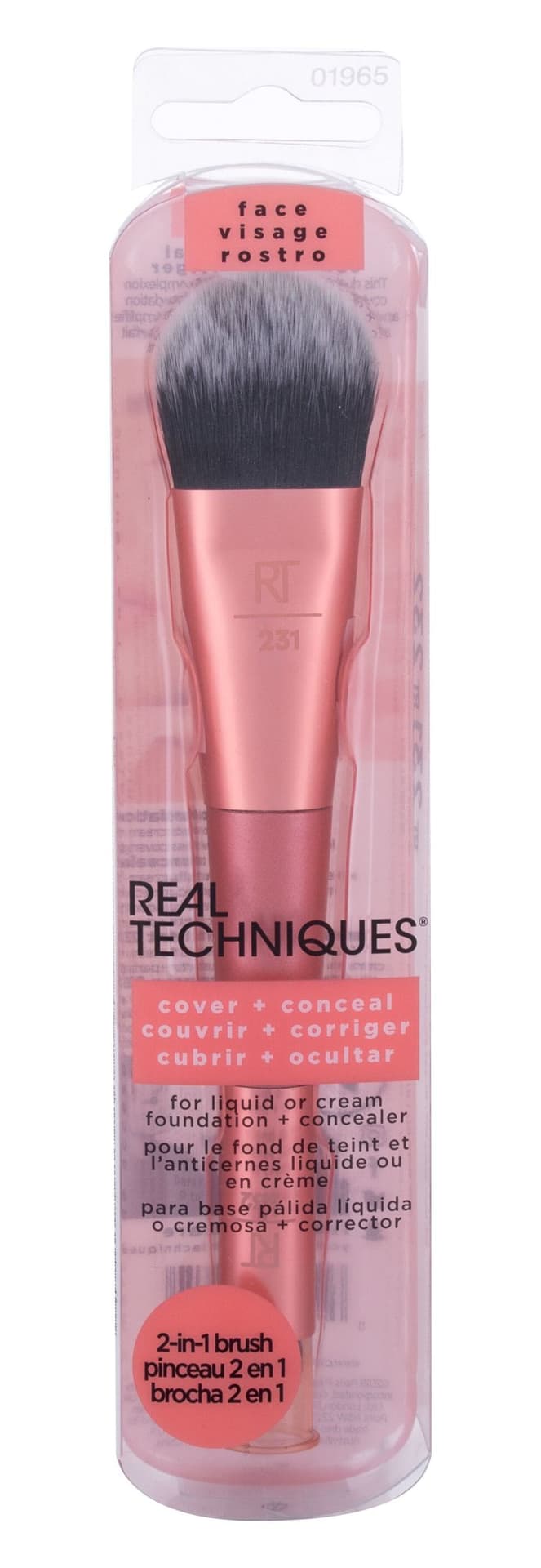 

Real Techniques Cover + Conceal Brushes Pędzel do makijażu 1 szt (W)