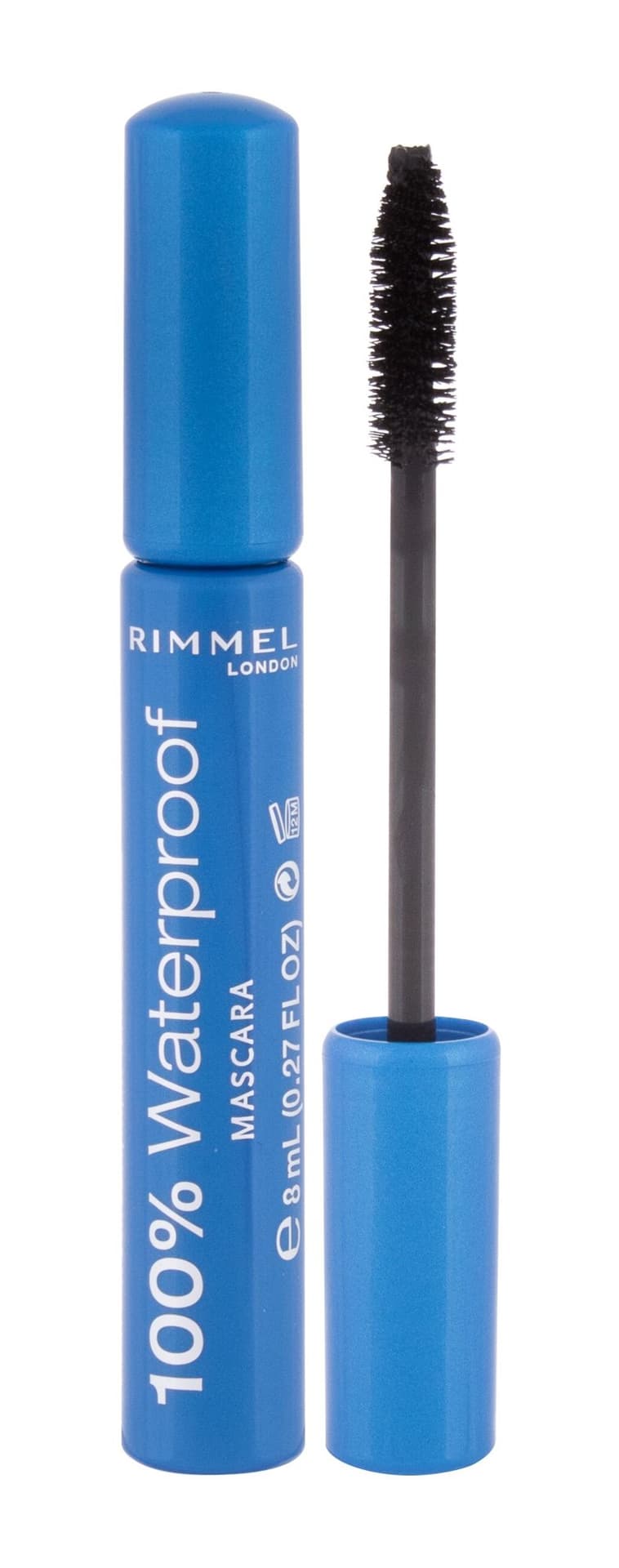 

Rimmel London 001 Black Black 100% Waterproof Tusz do rzęs 8ml (W)