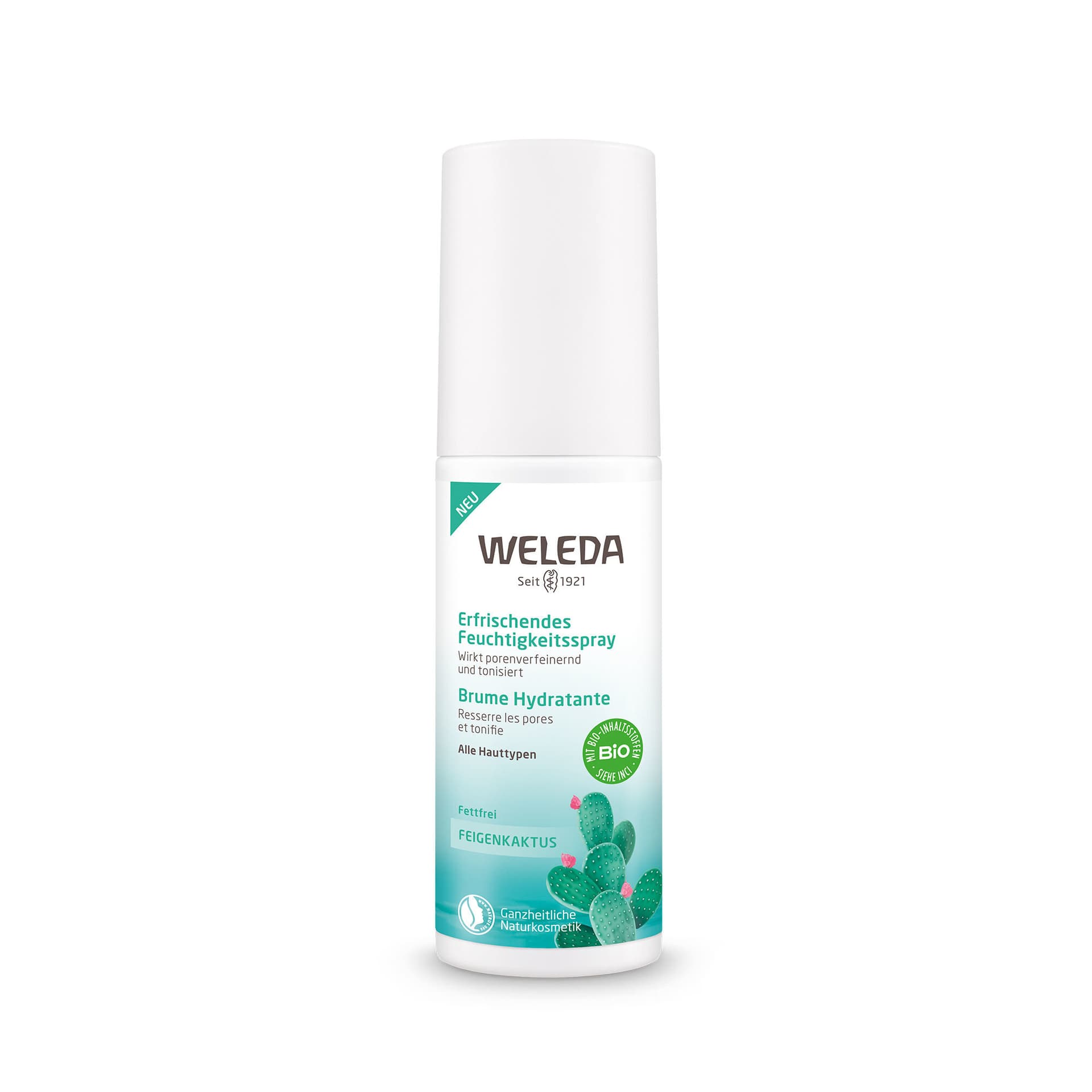 

Weleda Hydration Prickly Pear Wody i spreje do twarzy 100ml (W)