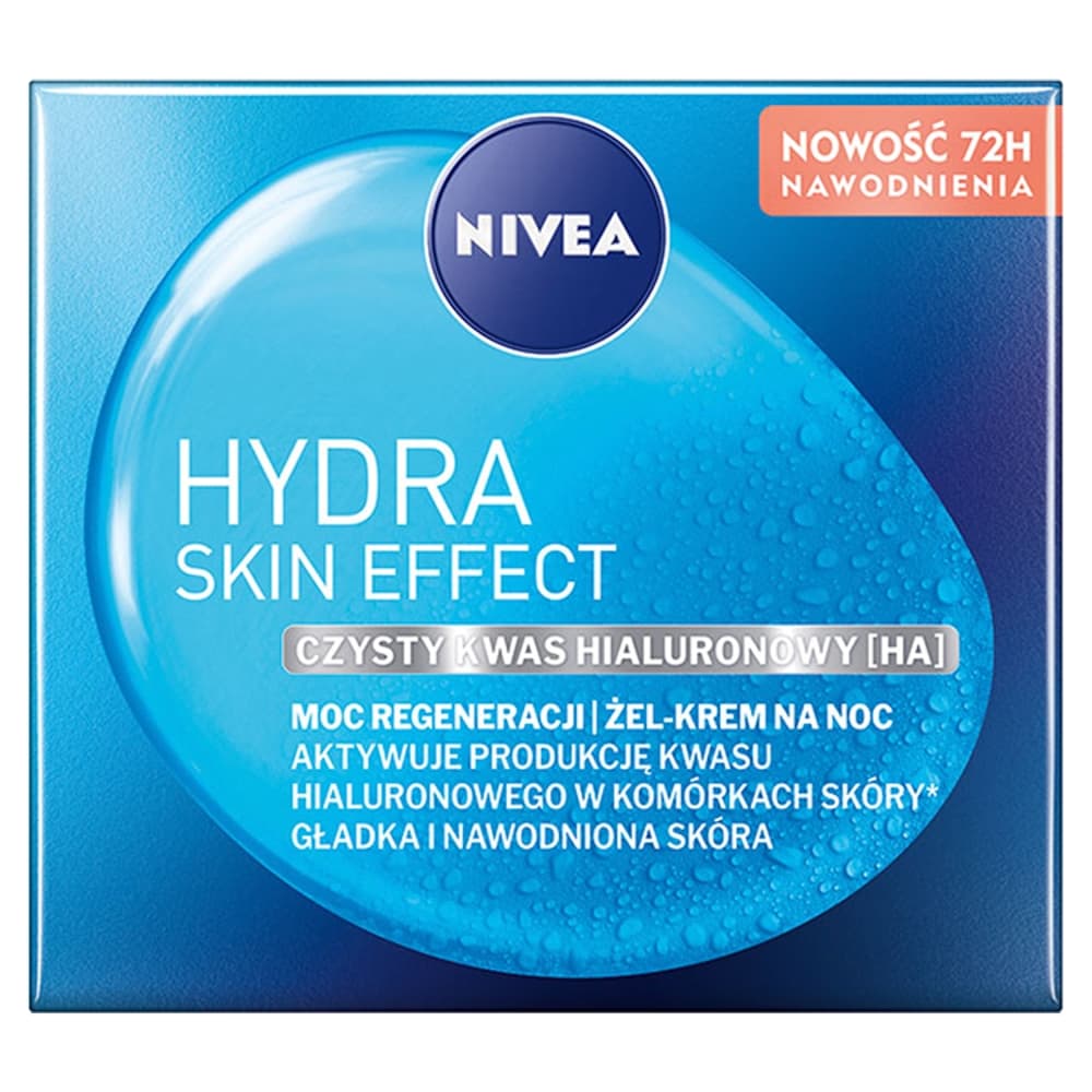 

Nivea Hydra Skin Effect żel-krem na noc moc regeneracji 50ml