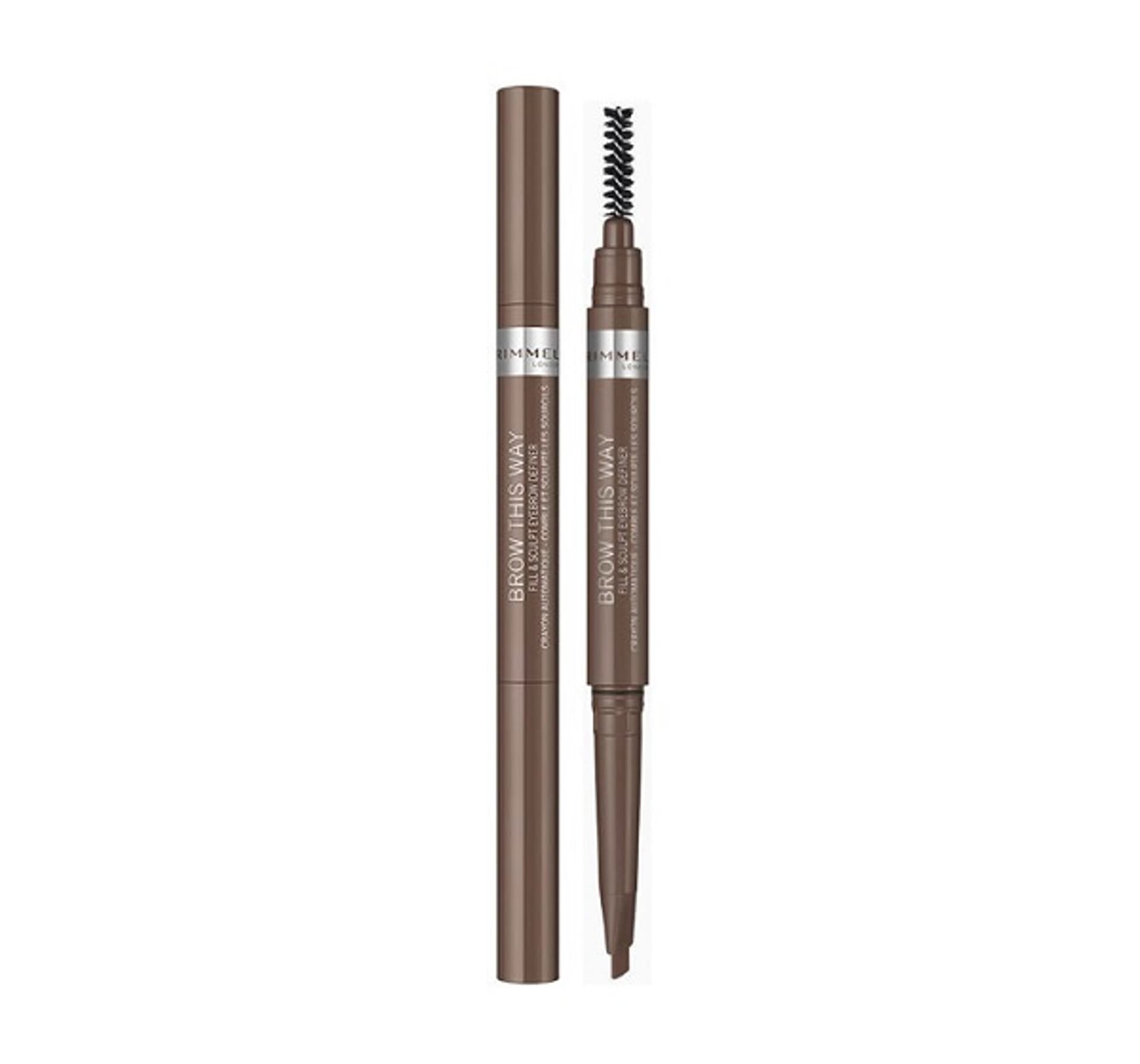 

Rimmel Brow This Way Brow kredka do brwi 002 Medium Brown 0.25g