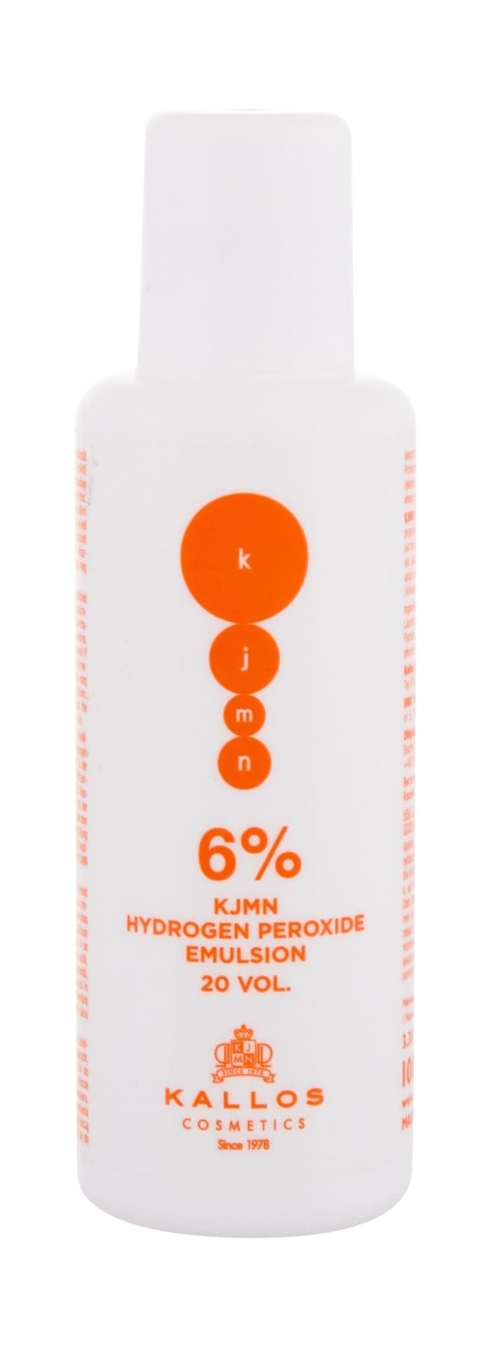 

Kallos Cosmetics Hydrogen Peroxide Emulsion KJMN 6% Farba do włosów 100ml (W)