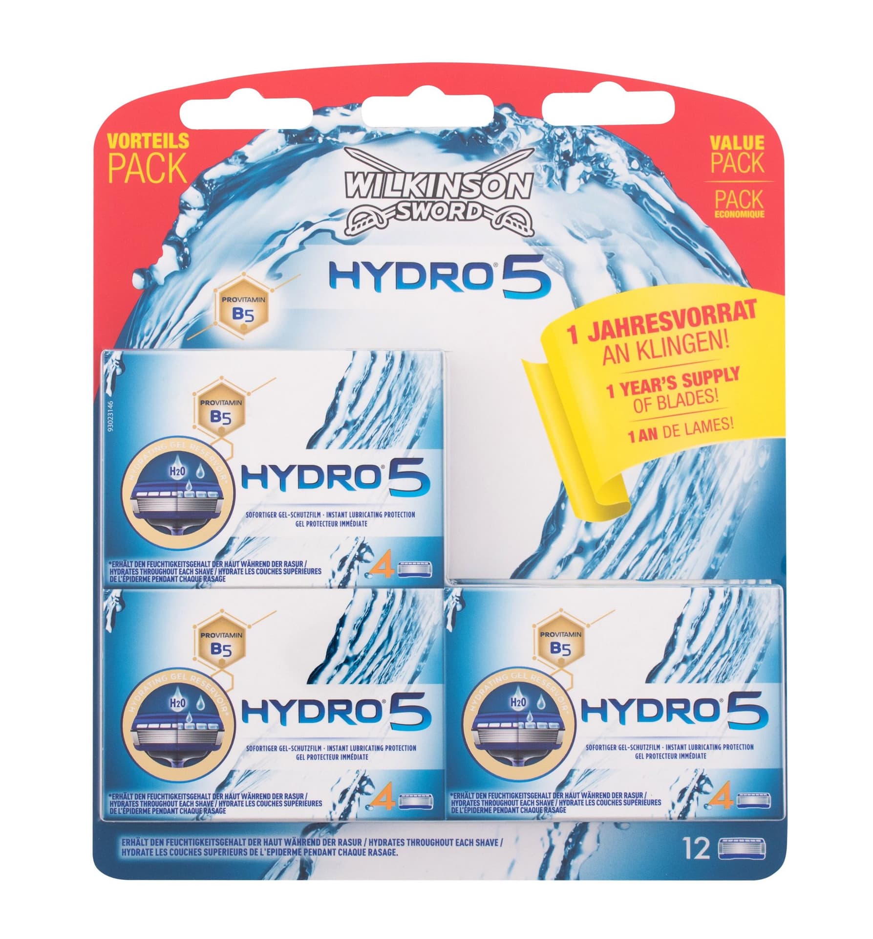 

Wilkinson Sword Hydro 5 Wkład do maszynki 12 szt (M)
