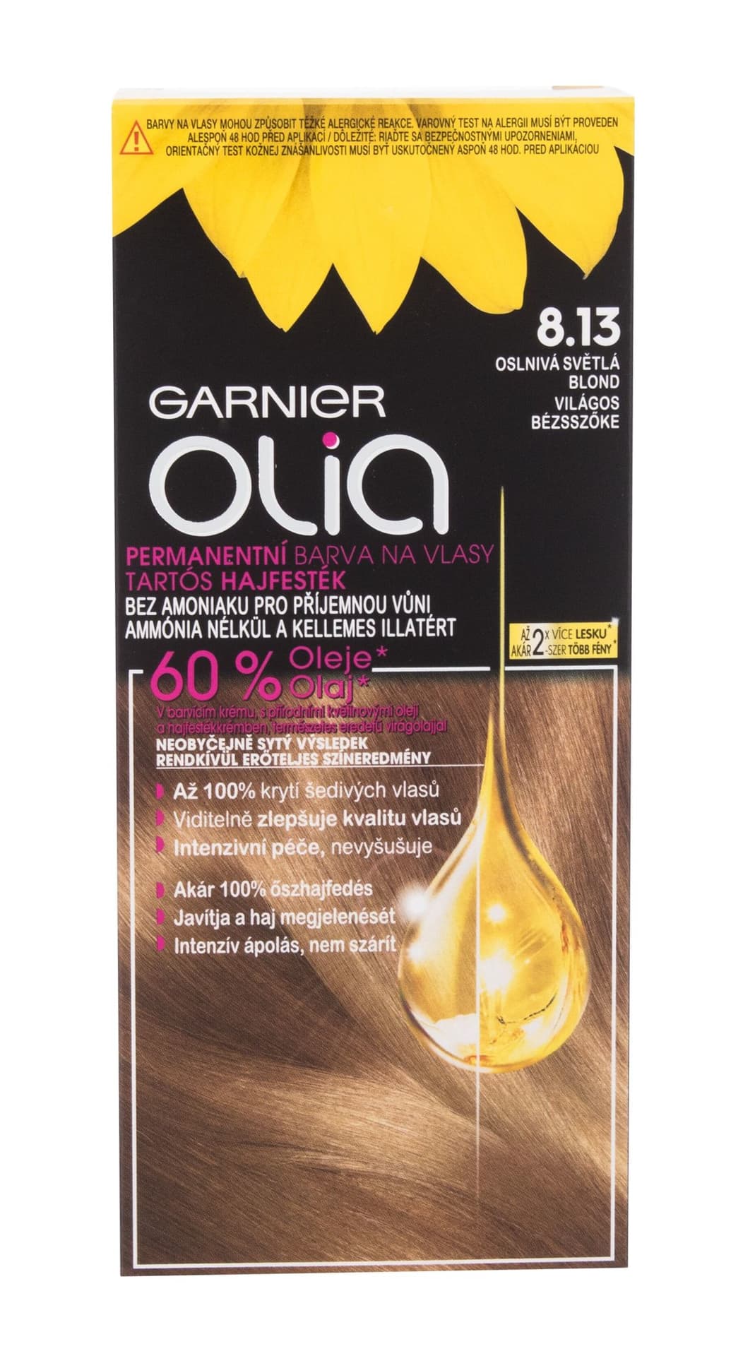 

Garnier 8,13 Sandy Blonde Olia Farba do włosów 50g (W)